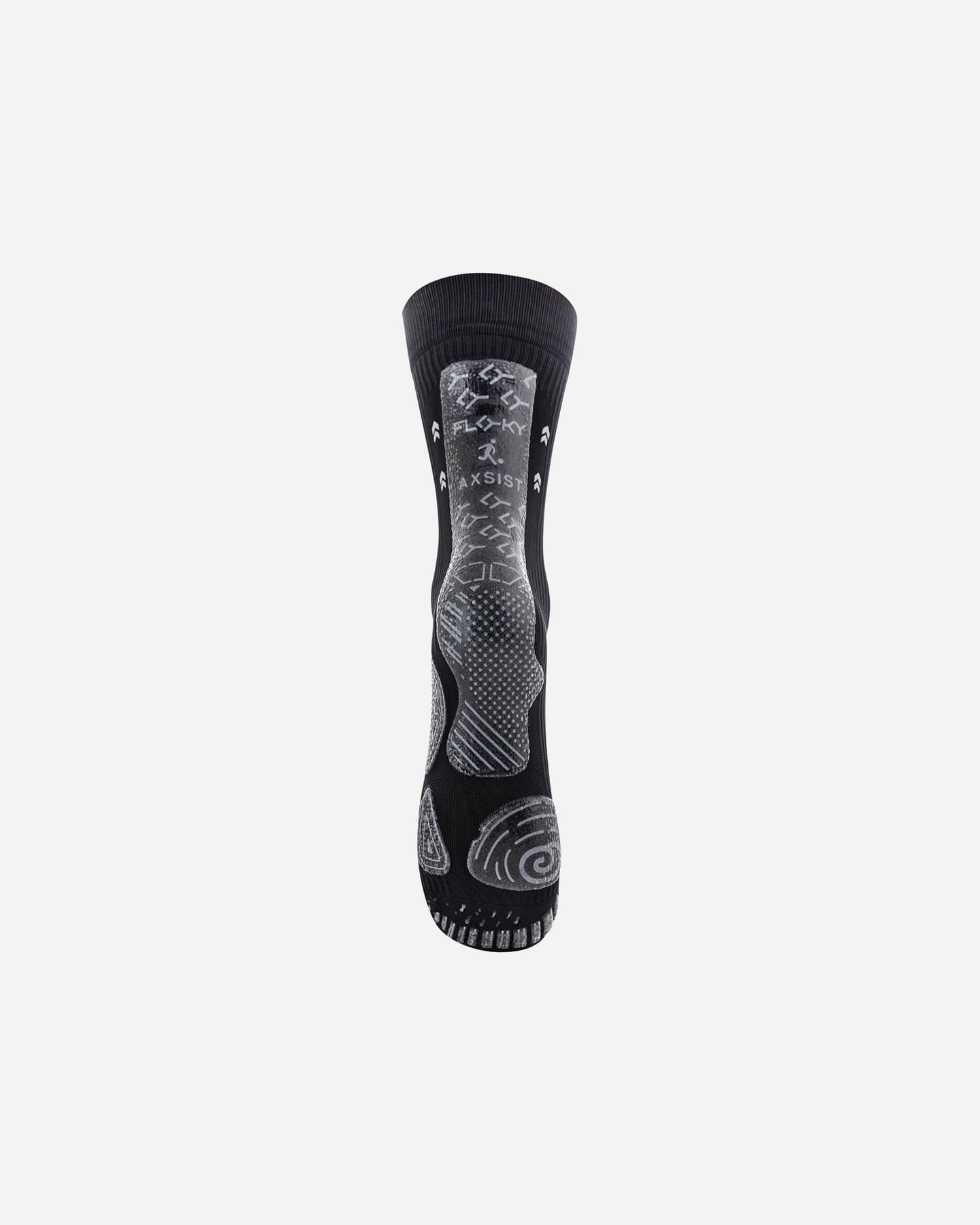 Calzettoni calcio FLOKY AXSIST 3D M - Nero - 2 | Cisalfa Sport