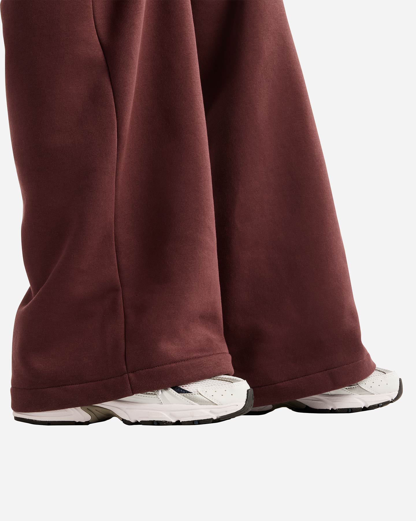 Pantalone training NEW BALANCE WIDE LEG TRACKSIDE W - Rosso - 5 | Cisalfa Sport