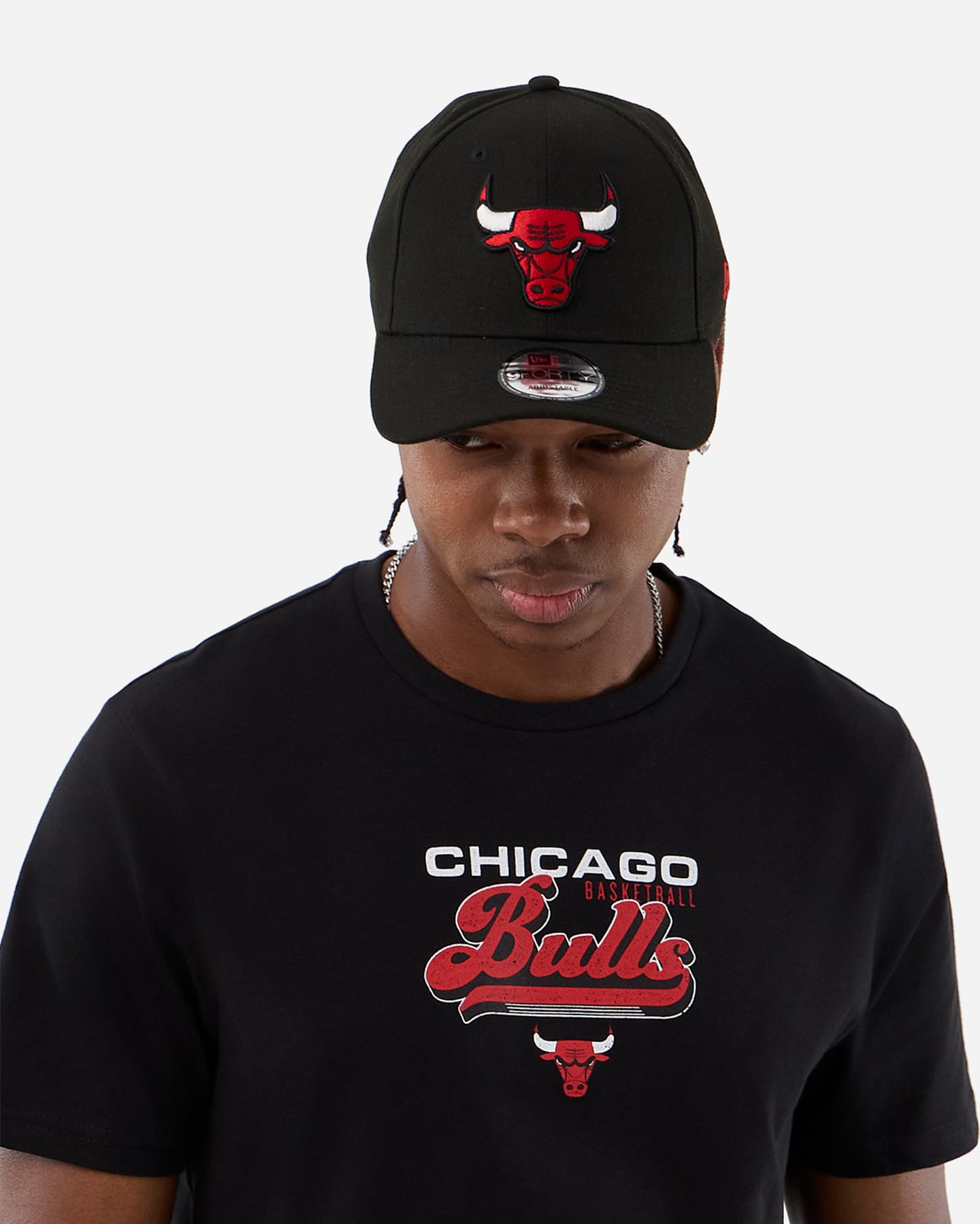 Maglia basket NEW ERA CHICAGO BULLS M - Nero - 2 | Cisalfa Sport