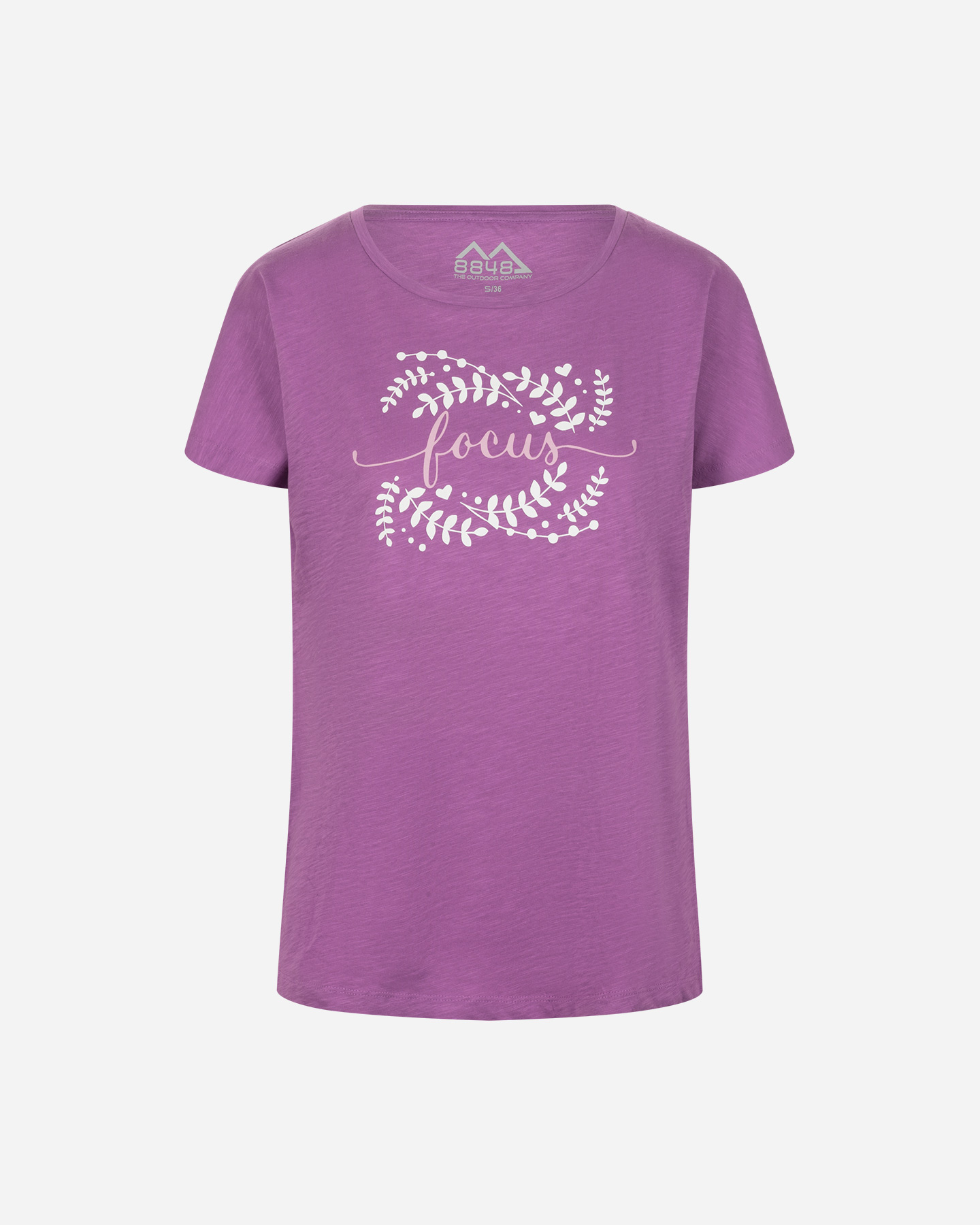 T-shirt 8848 MOUNTAIN ESSENTIAL W - Viola - 0 | Cisalfa Sport
