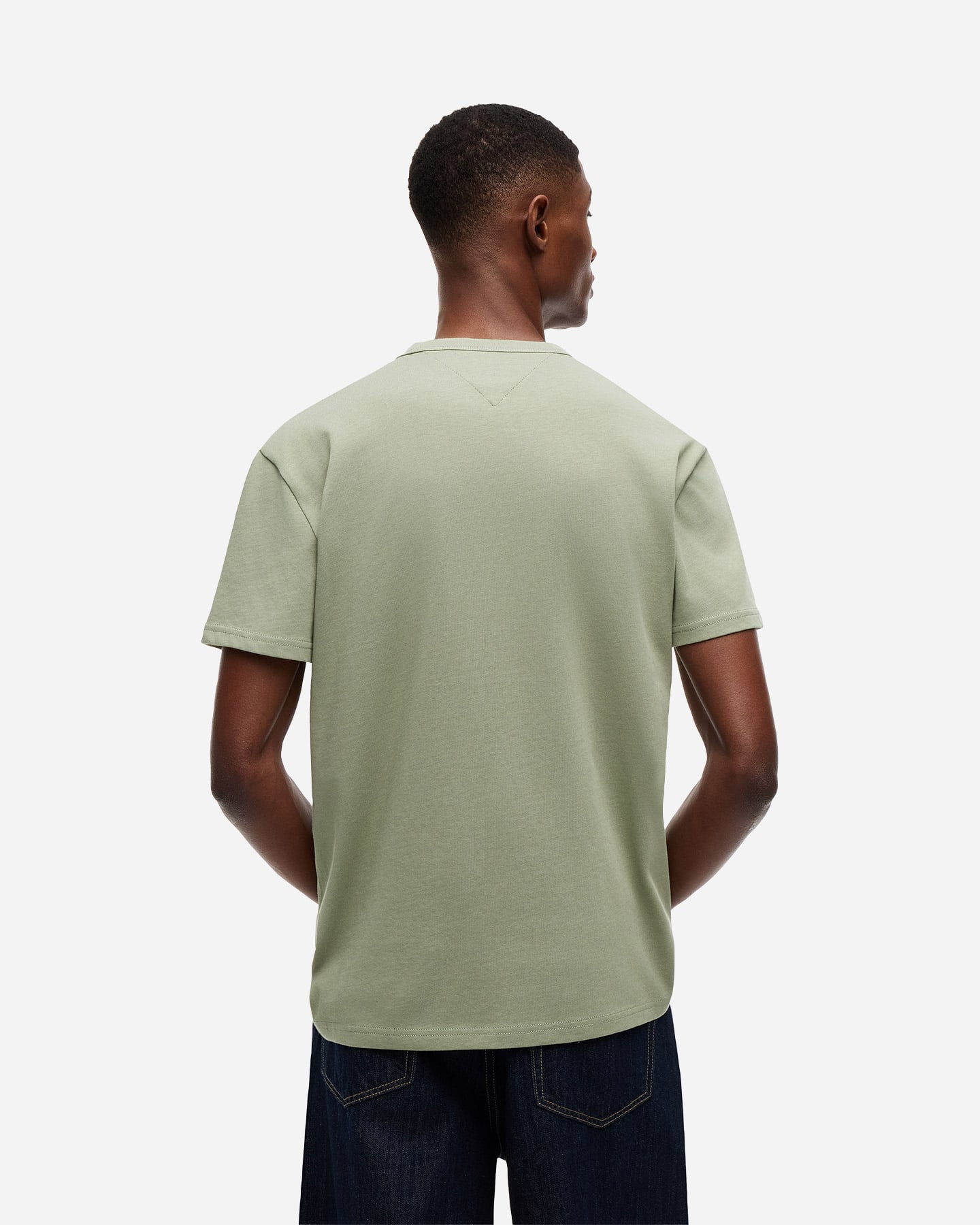 T-shirt TOMMY HILFIGER BADGE LOGO M - Verde - 3 | Cisalfa Sport
