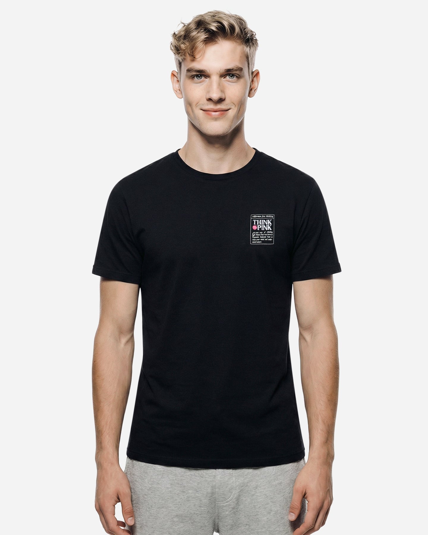 T-shirt THINK PINK GOPCORE M - Nero - 2 | Cisalfa Sport