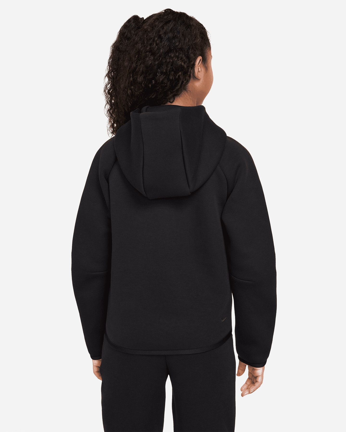 Felpa NIKE TECH FLEECE 2 JR - Nero - 1 | Cisalfa Sport