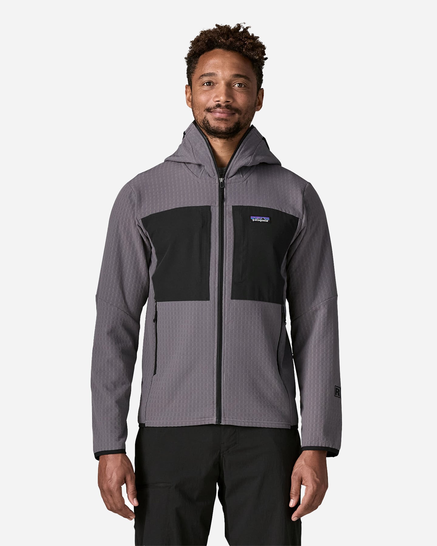 Felpa PATAGONIA R2 TECHFACE M - Grigio - 1 | Cisalfa Sport