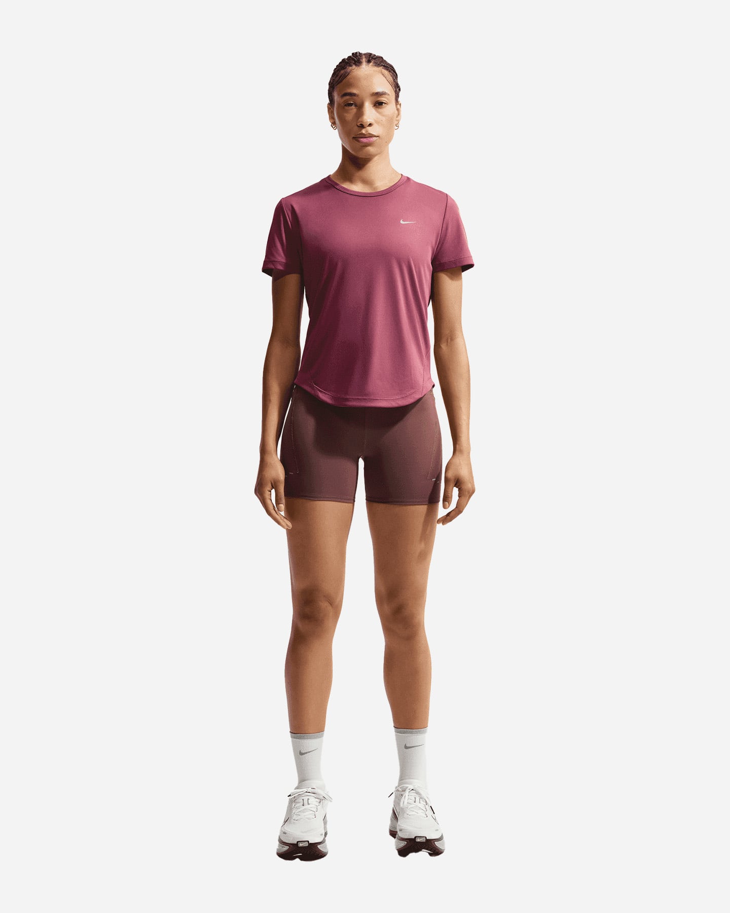 T-shirt running NIKE TEMPO W - Rosa - 1 | Cisalfa Sport