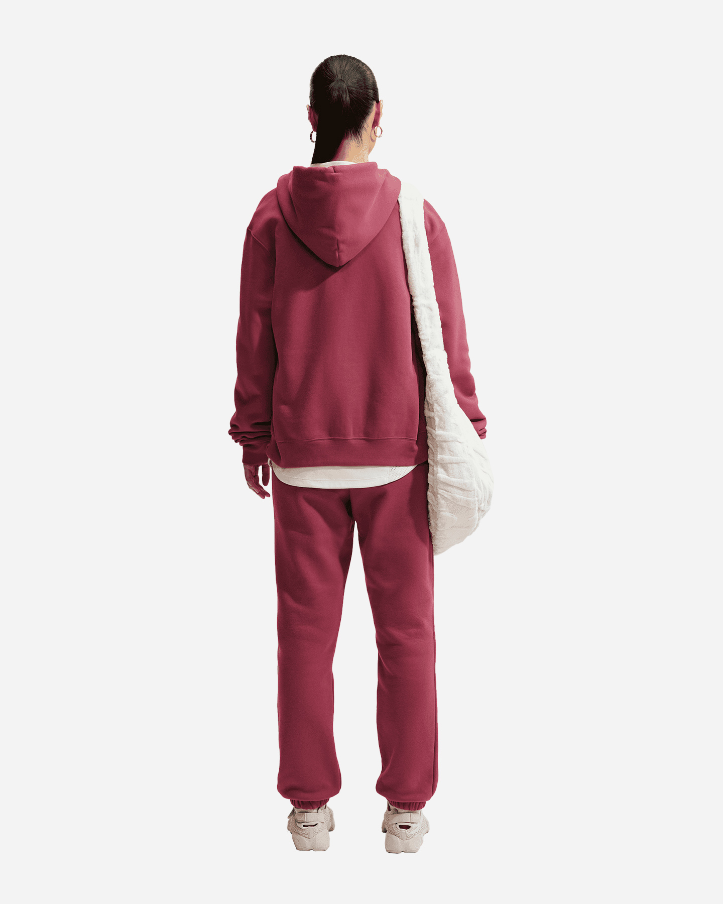 Pantalone NIKE STUDIO SMALL LOGO W - Viola - 2 | Cisalfa Sport