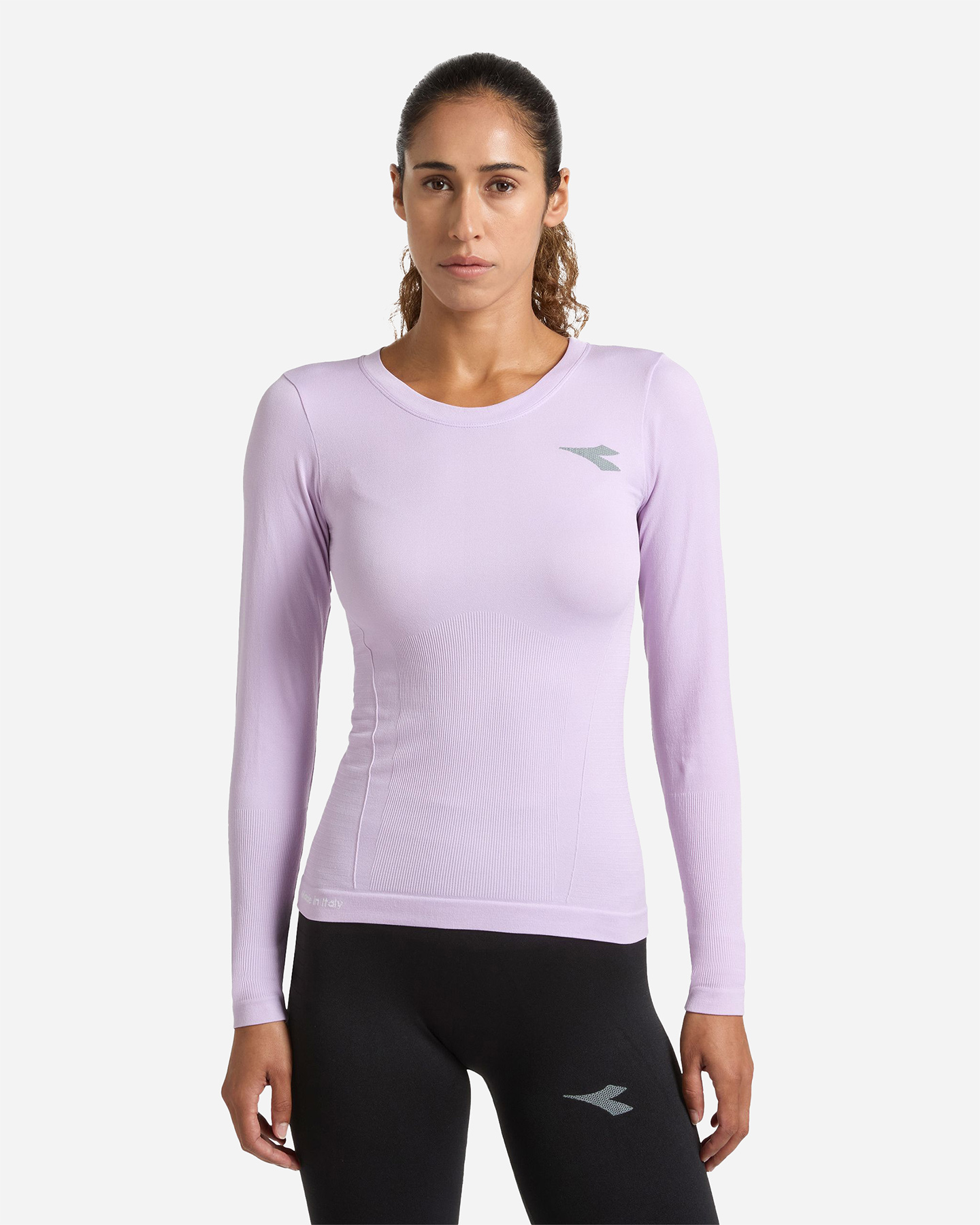 Maglia running DIADORA STRATOUNO W - Viola - 1 | Cisalfa Sport