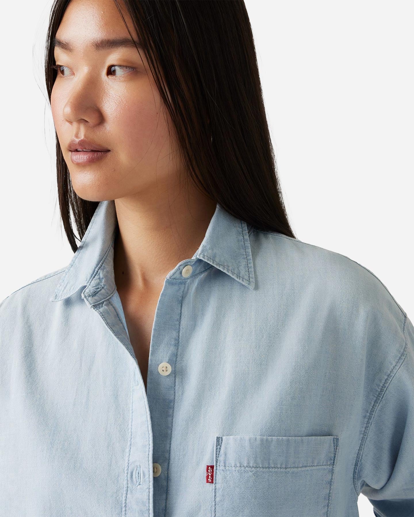 Camicia LEVI'S CLASSIC W - Blu - 4 | Cisalfa Sport