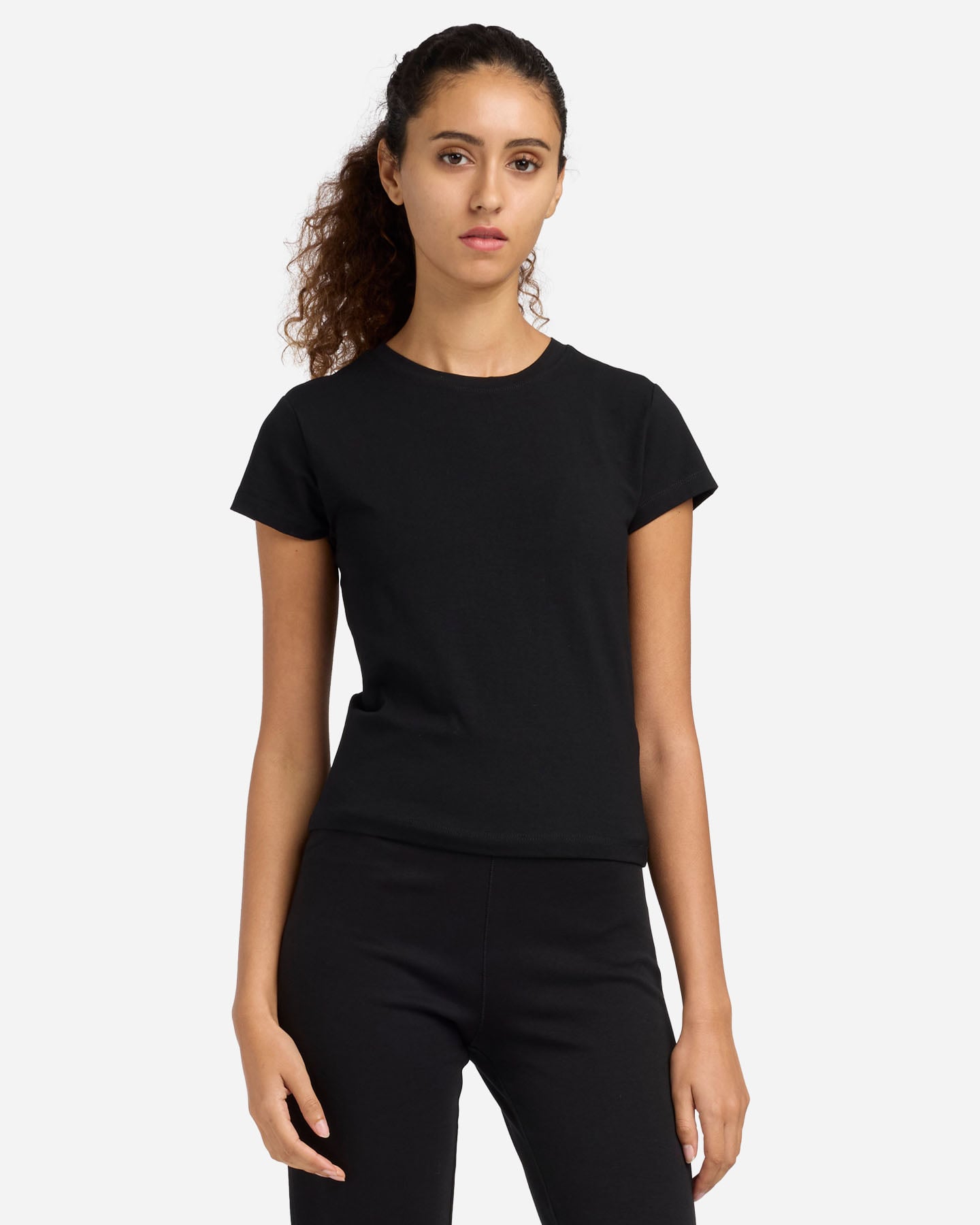 T-shirt ABC NEW BASIC W - Nero - 1 | Cisalfa Sport