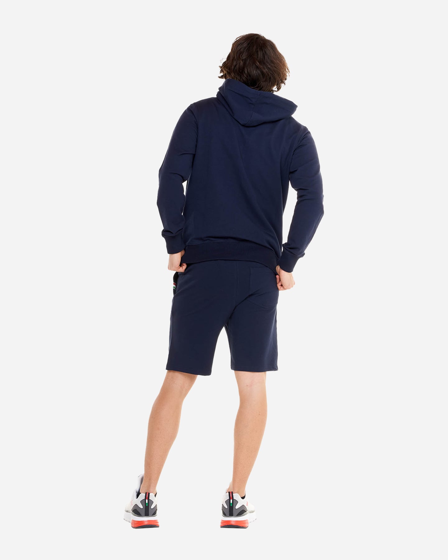 Felpa LEONE SMALL LOGO M - Blu Navy - 4 | Cisalfa Sport