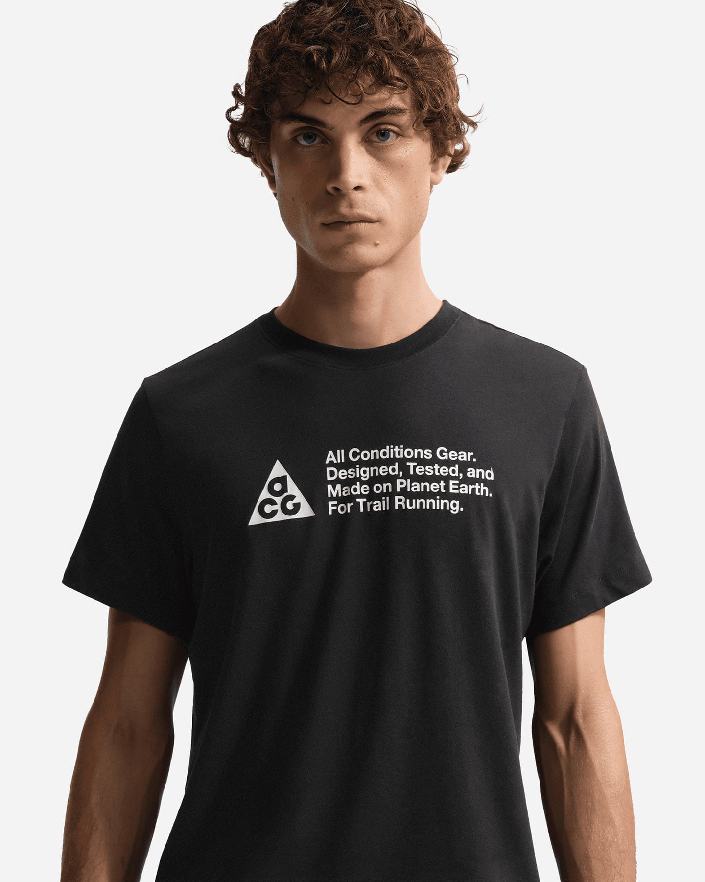 T-shirt running NIKE ACG M - Nero - 3 | Cisalfa Sport