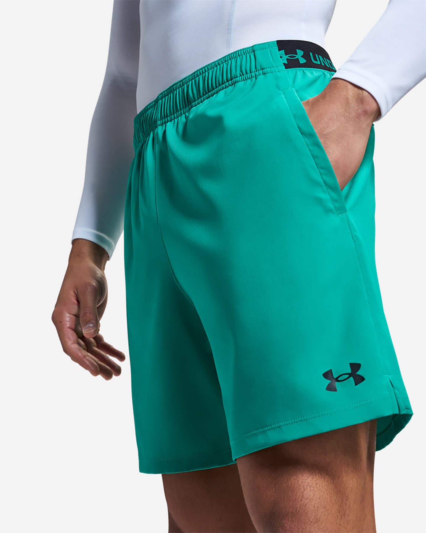 Pantalone training UNDER ARMOUR VANISH M - Verde - 4 | Cisalfa Sport