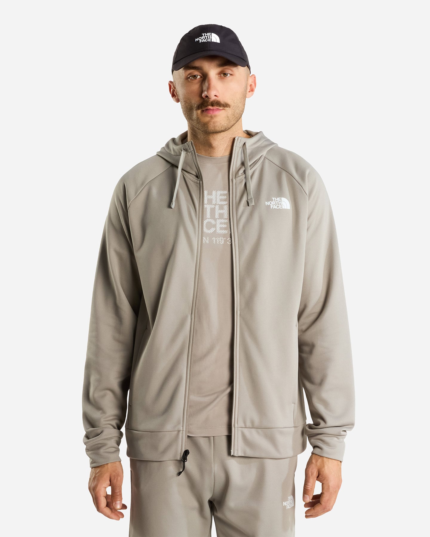 Pile THE NORTH FACE REAXION 2.0 HD M - Grigio - 3 | Cisalfa Sport