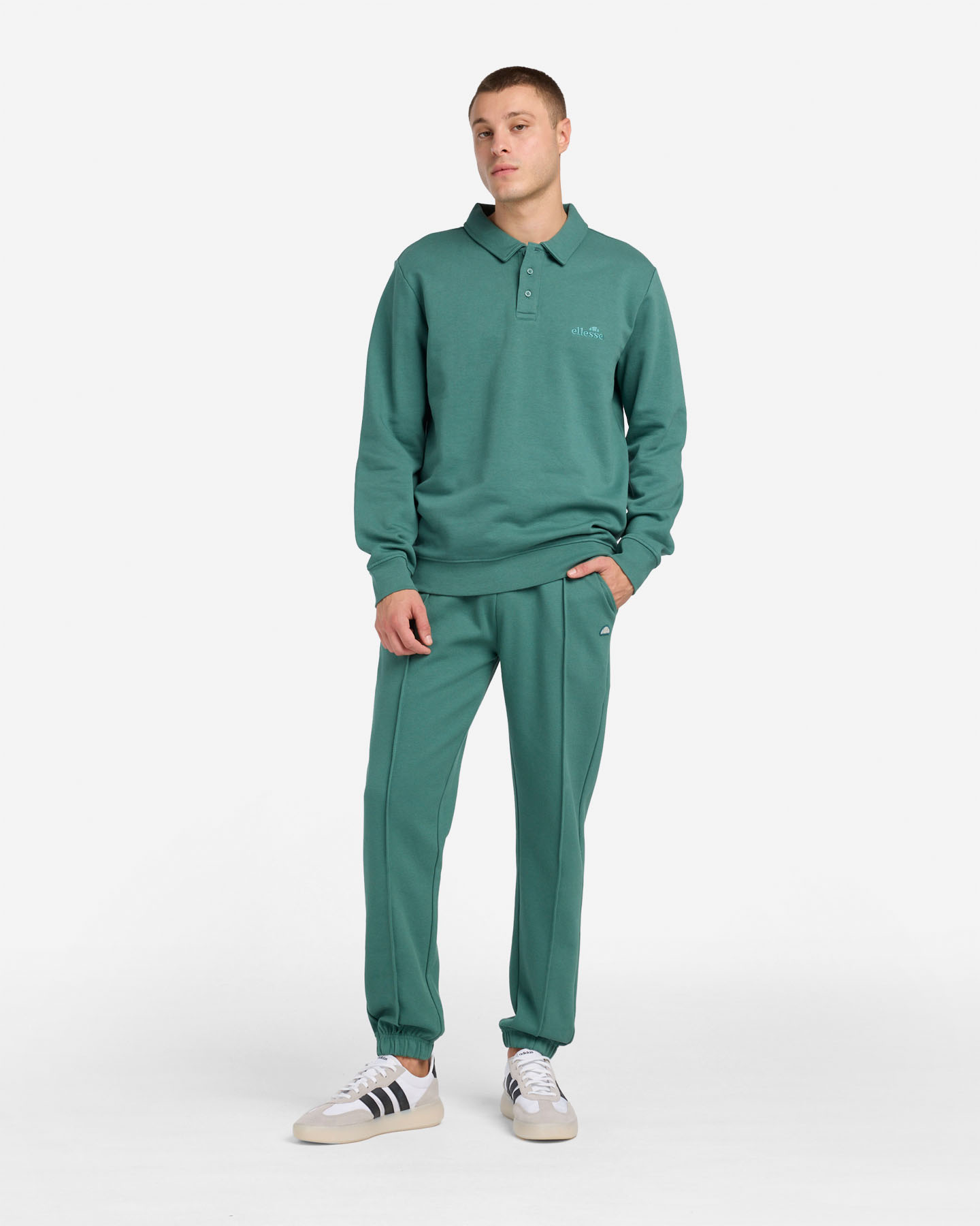 Felpa ELLESSE ESSENZIALE M - Verde - 4 | Cisalfa Sport