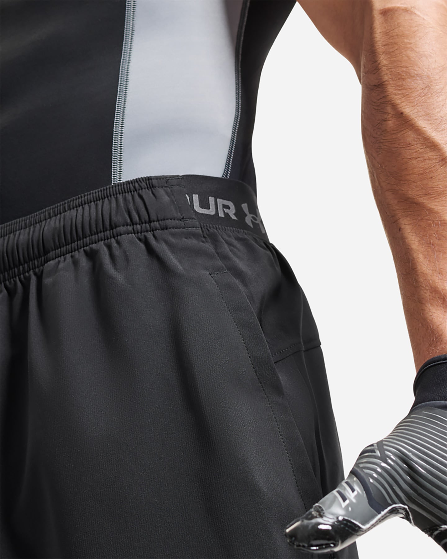 Pantalone training UNDER ARMOUR VANISH M - Nero - 5 | Cisalfa Sport