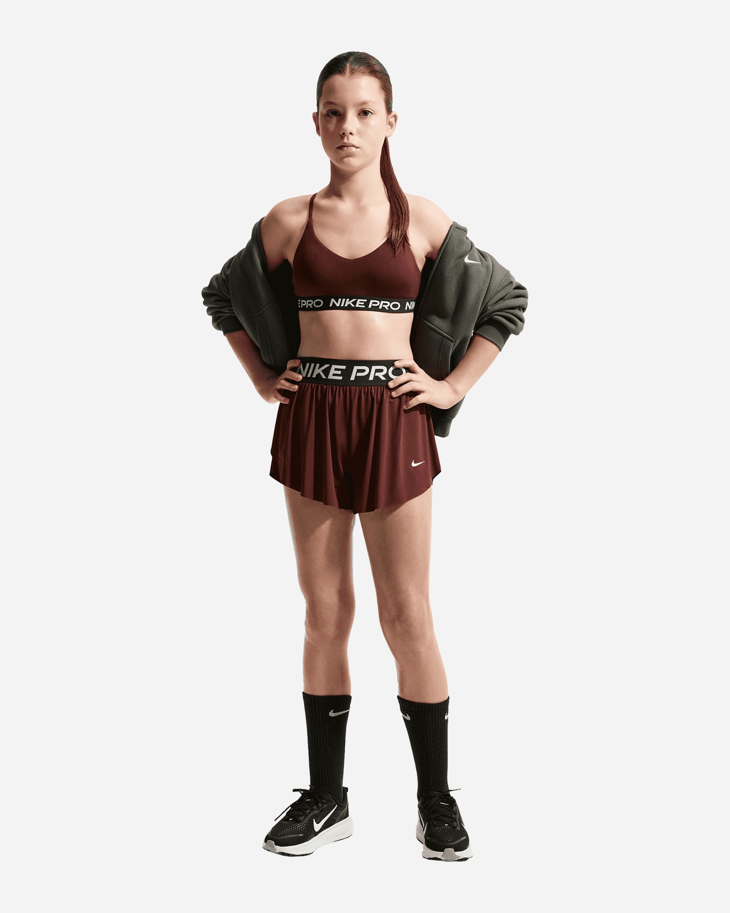 Bra training NIKE PRO JR - Rosso - 1 | Cisalfa Sport
