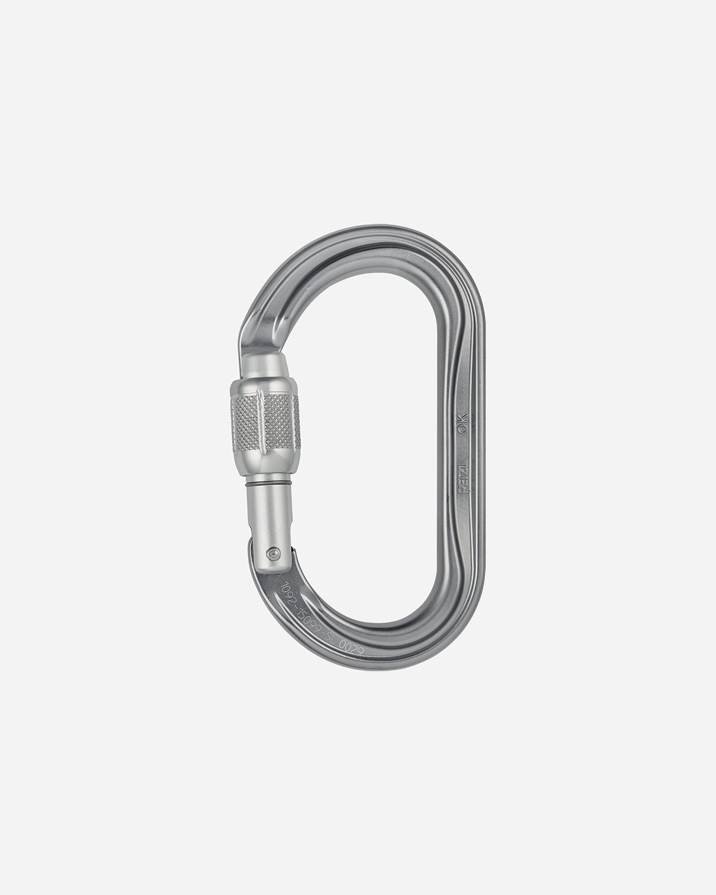 Moschettone PETZL OK SL  - Grigio - 1 | Cisalfa Sport