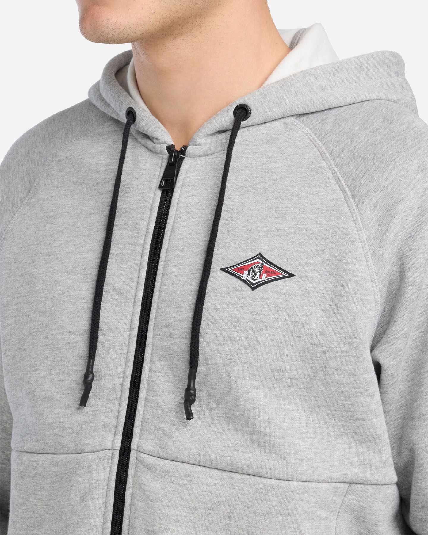 Felpa BEAR UNEARTHED NATURE M - Grigio - 5 | Cisalfa Sport