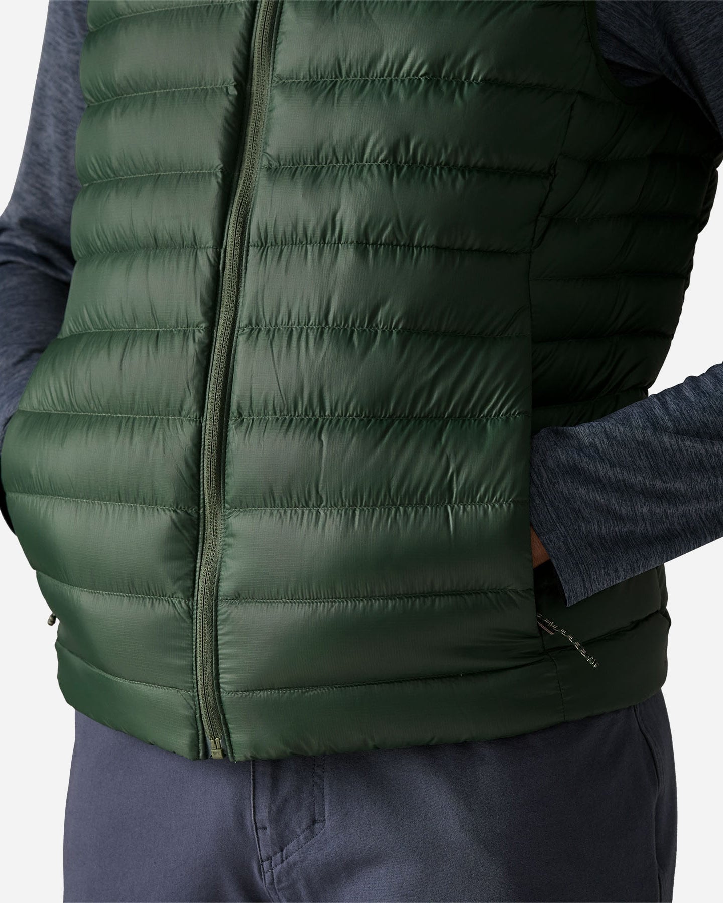 Gilet PATAGONIA DOWN SWEATER M - Verde - 4 | Cisalfa Sport
