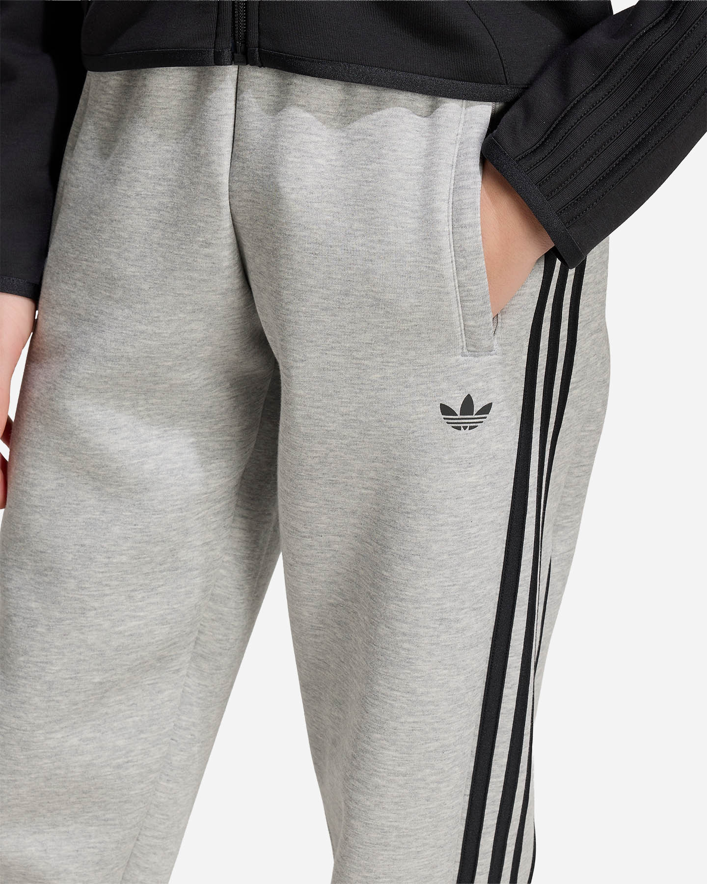 Pantalone ADIDAS CLASSIC JR - Grigio - 4 | Cisalfa Sport