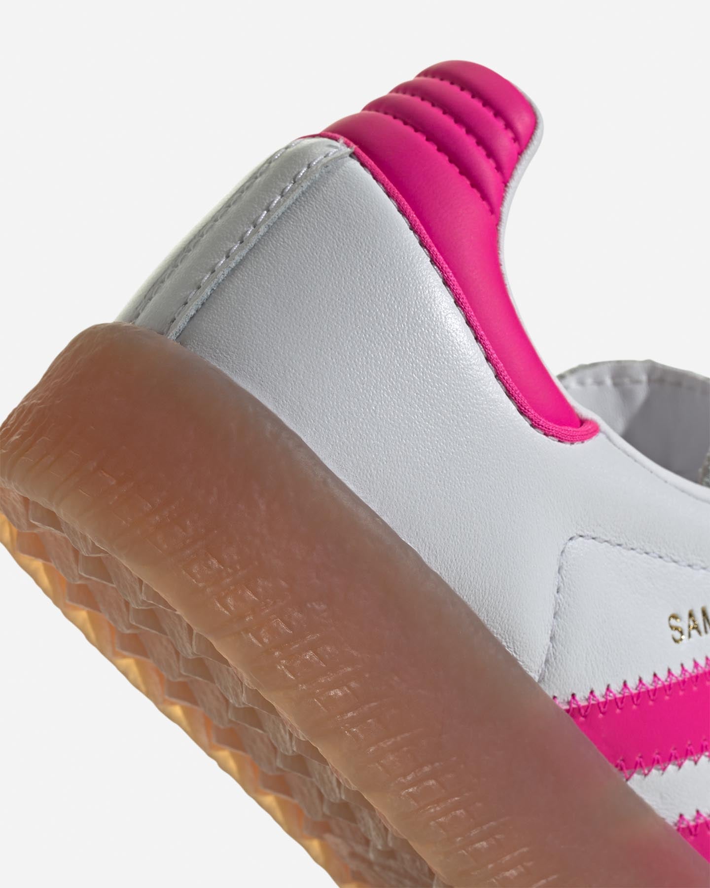 Scarpe sneakers ADIDAS SAMBA GS JR - Bianco - 4 | Cisalfa Sport