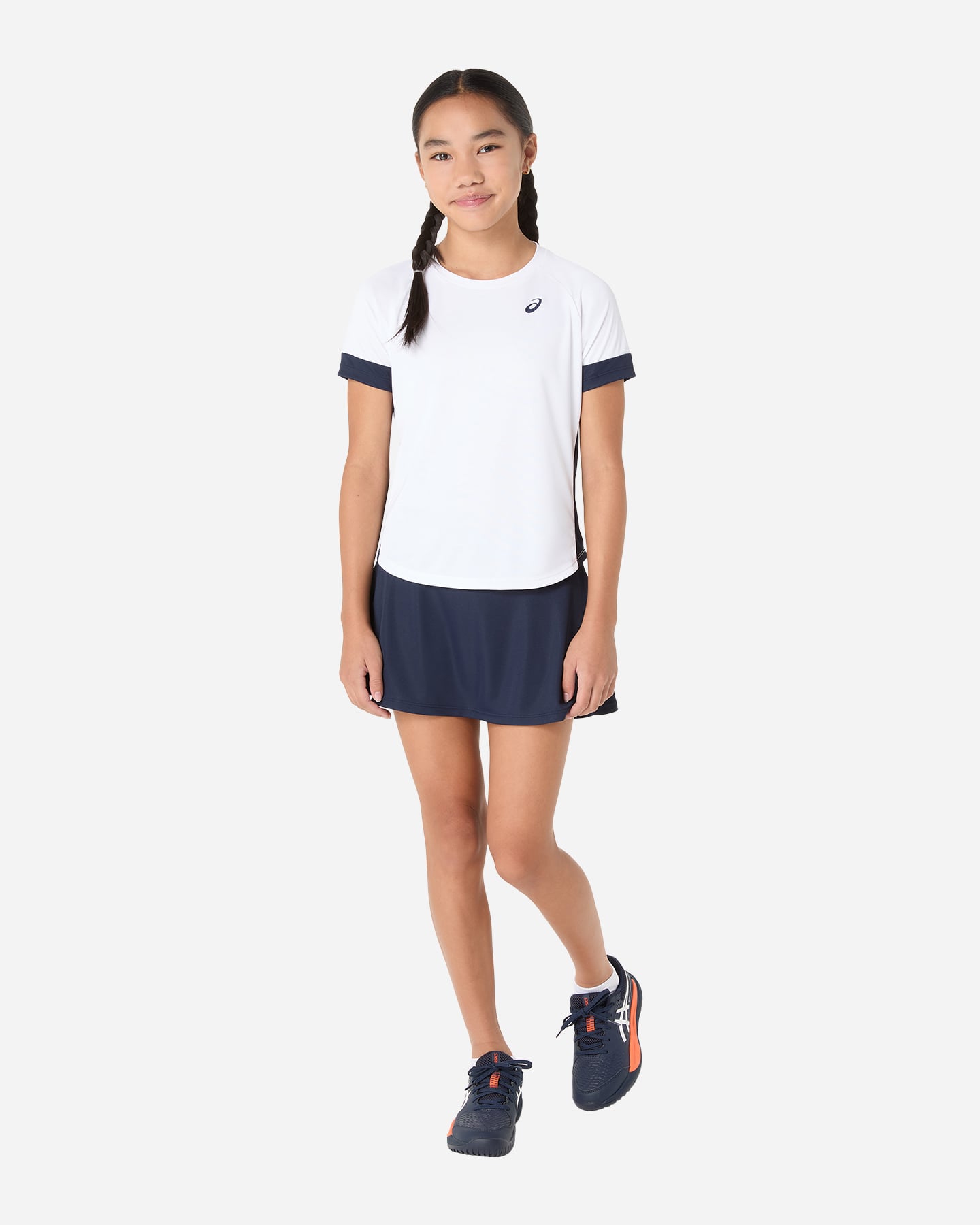 Maglia tennis ASICS BASIC JR - Bianco - 3 | Cisalfa Sport