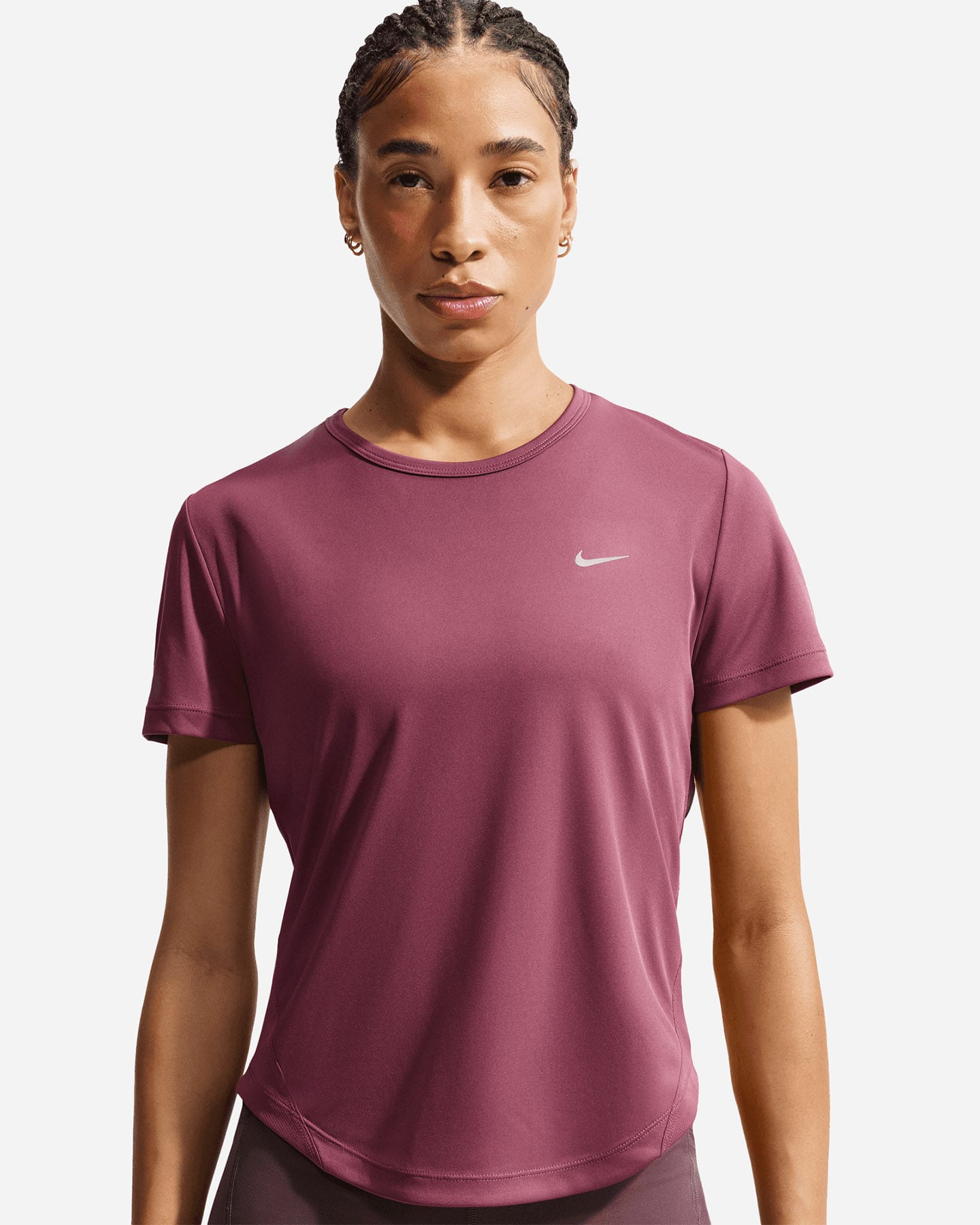 T-shirt running NIKE TEMPO W - Rosa - 3 | Cisalfa Sport