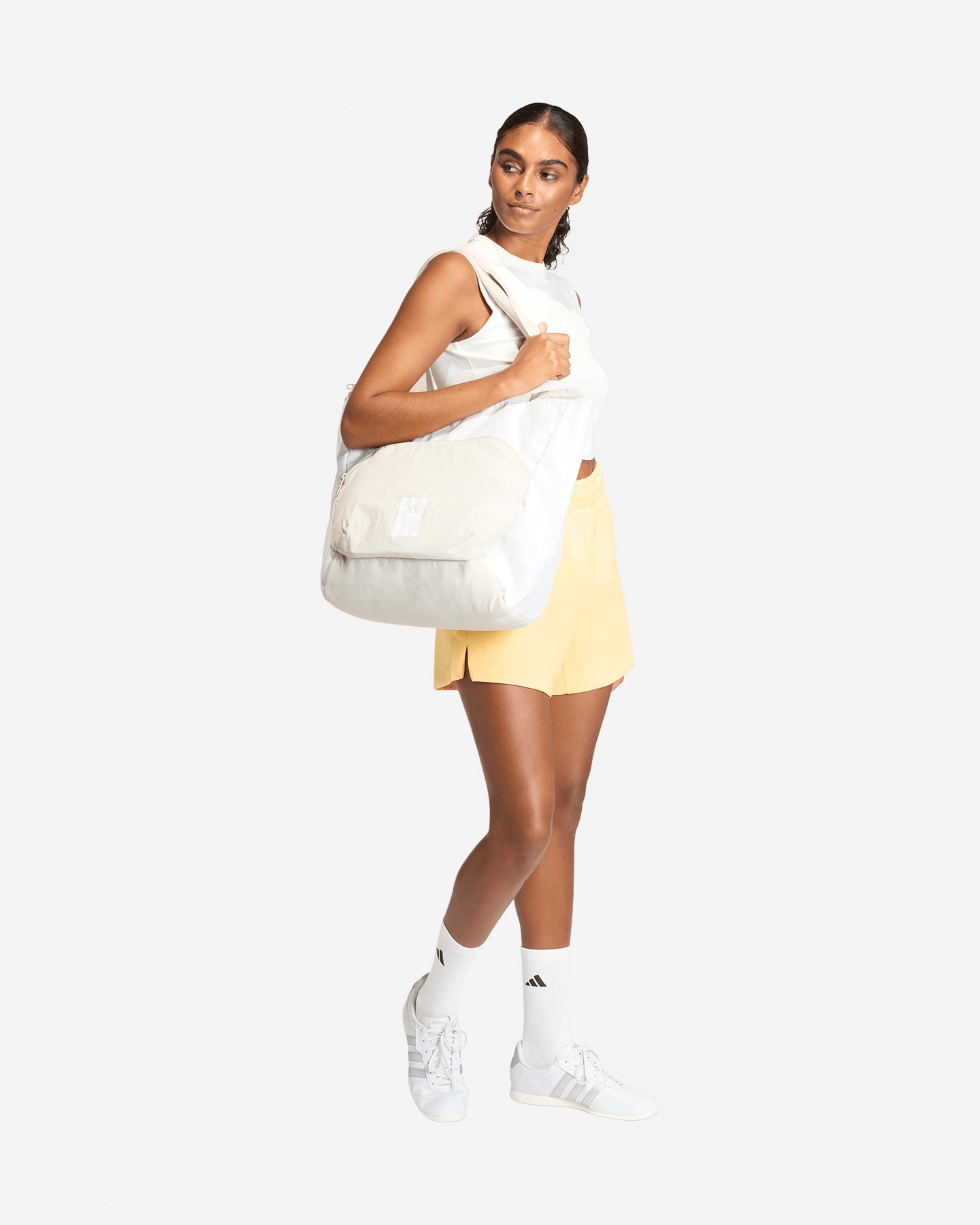Canotta ADIDAS ALL SZN W - Bianco - 3 | Cisalfa Sport