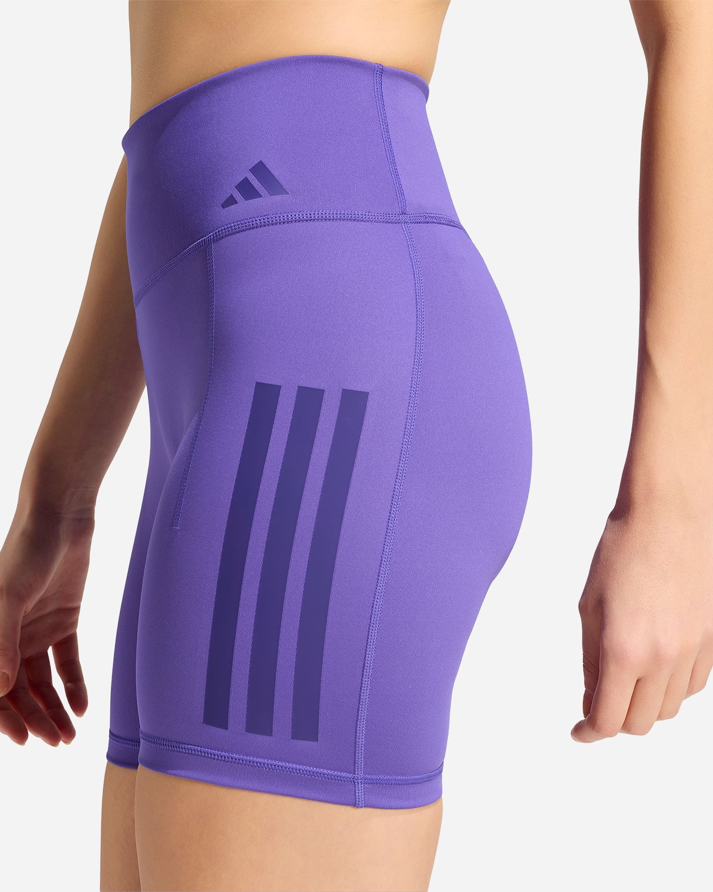 Short training ADIDAS OPTIME 3STRIPES 5IN W - Viola - 4 | Cisalfa Sport