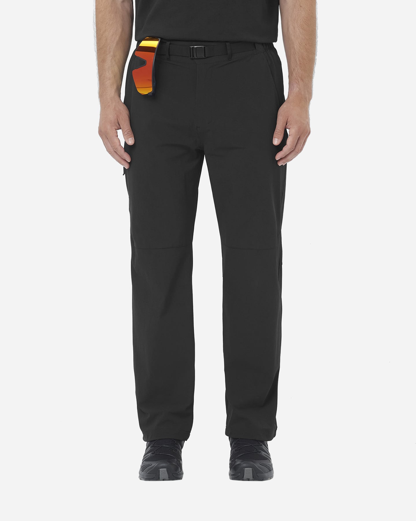 Pantalone outdoor SALOMON WAYFARER 2.0 M - Nero - 2 | Cisalfa Sport