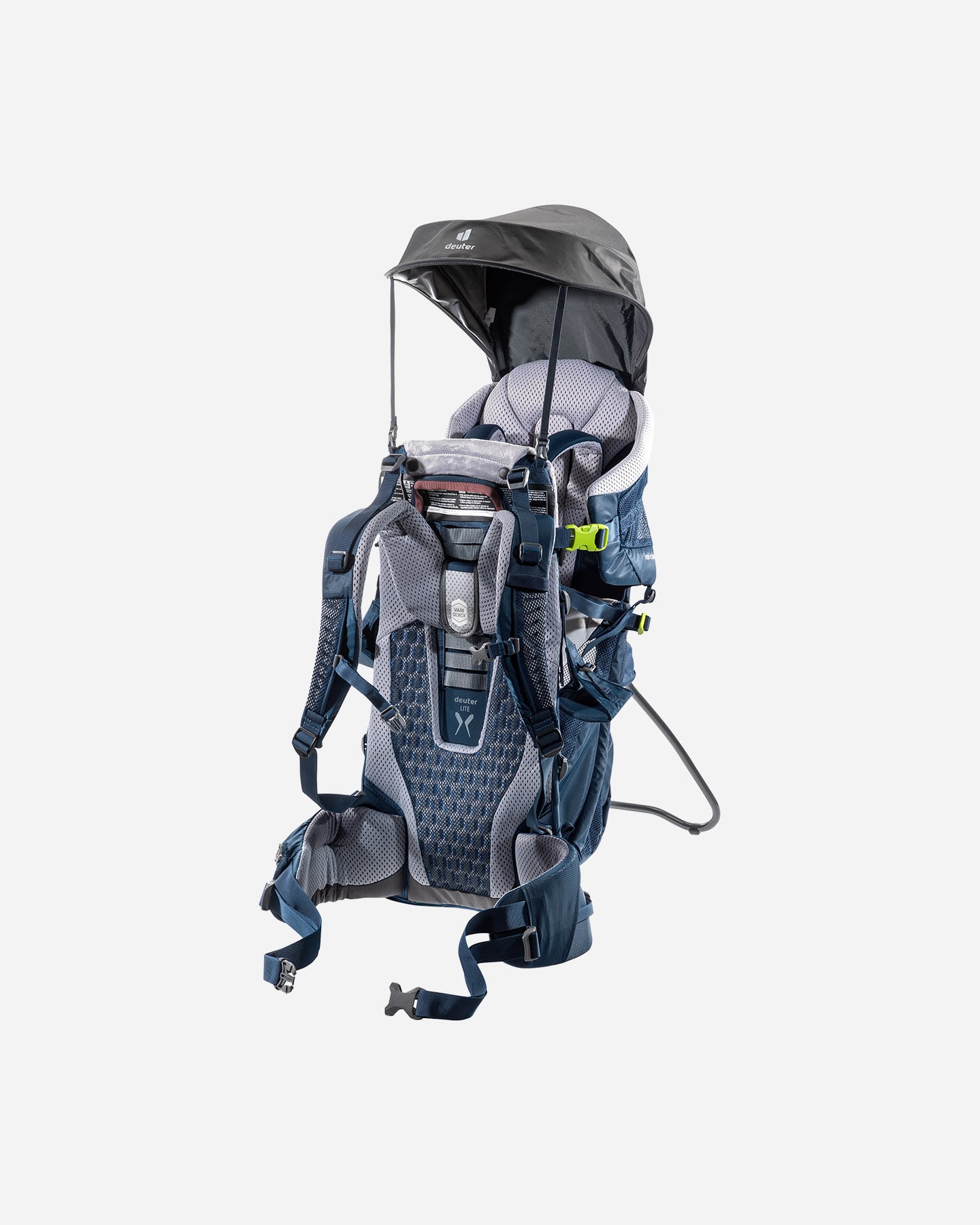 Zaino portabambino DEUTER KID COMFORT ACTIVE KC SUN ROOF - Blu - 1 | Cisalfa Sport