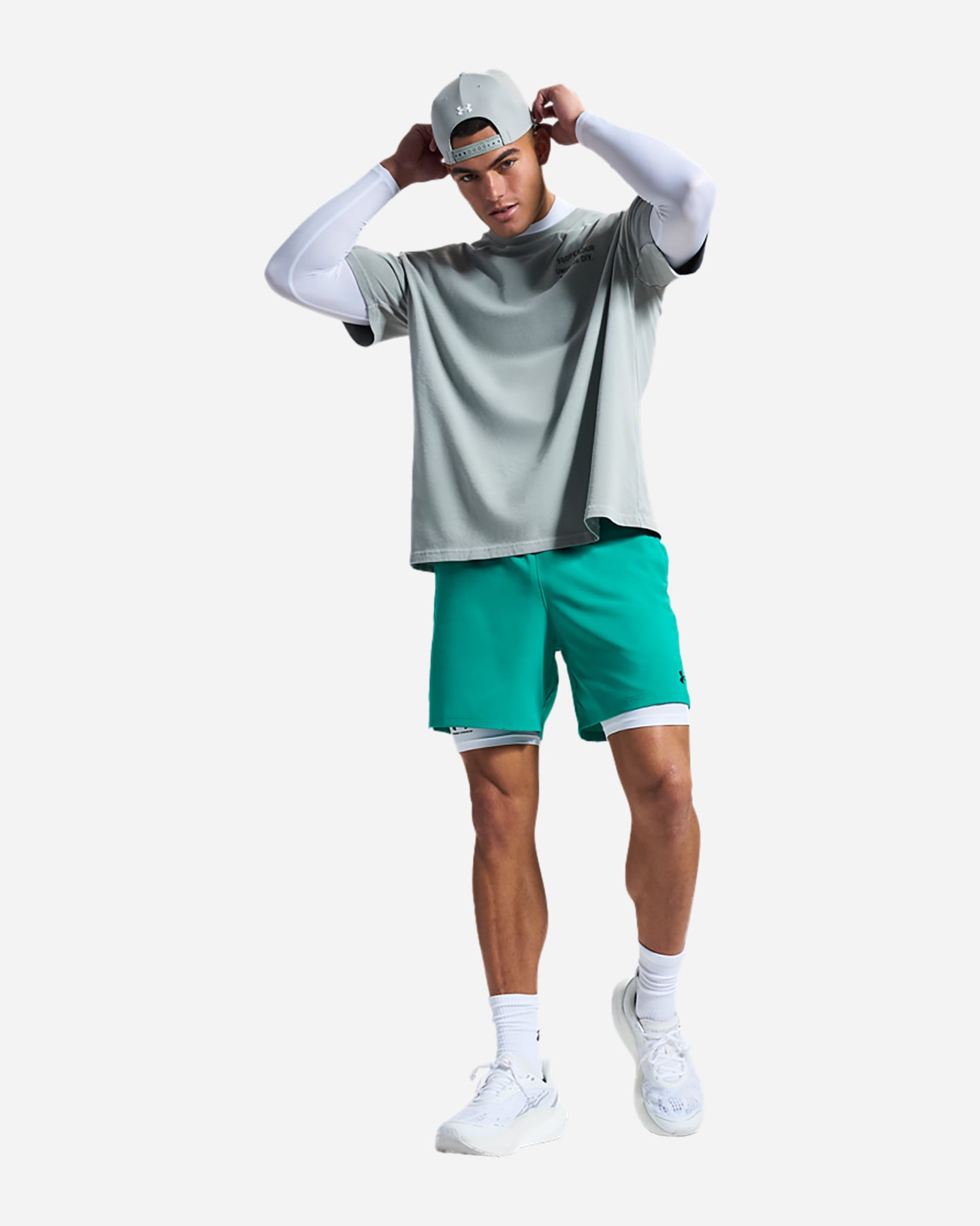 Pantalone training UNDER ARMOUR VANISH M - Verde - 2 | Cisalfa Sport