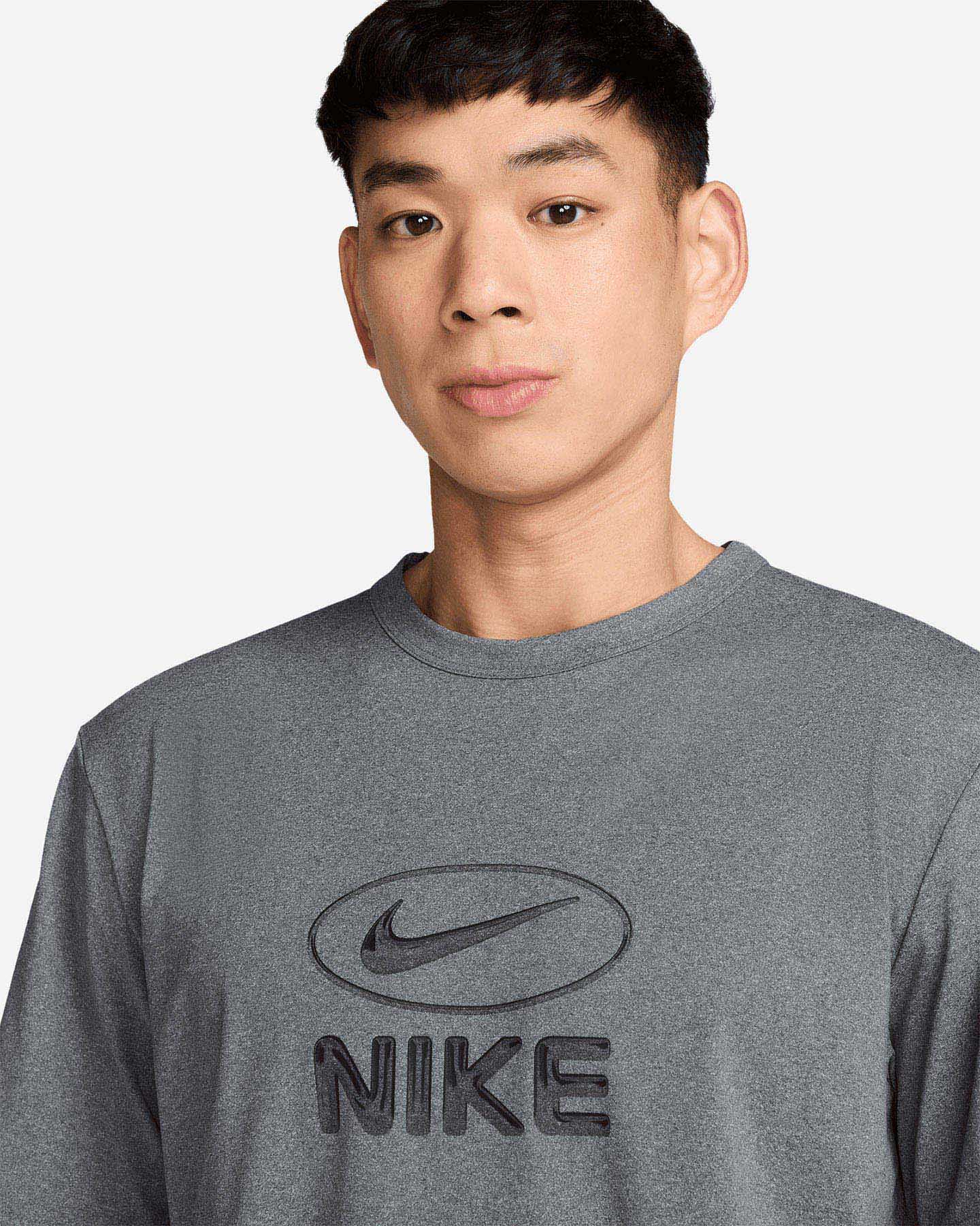 T-shirt training NIKE DRI FIT HYVERSE M - Grigio - 2 | Cisalfa Sport