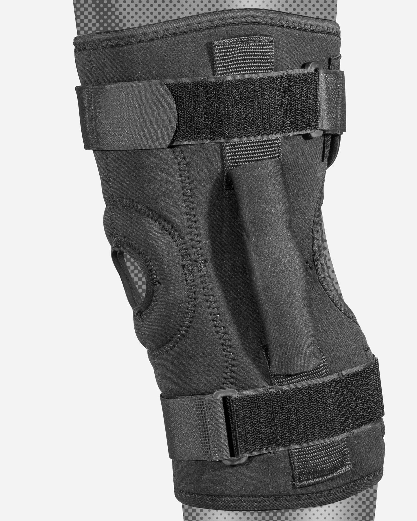 Protezione CARNIELLI GINOCCHIERA NEOPRENE CON SUPPLEMENTI ELASTICI - Nero - 1 | Cisalfa Sport