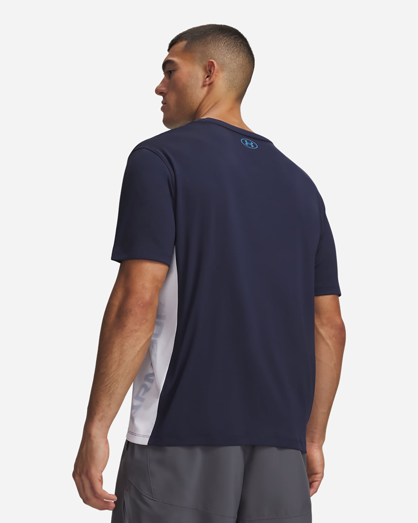T-shirt training UNDER ARMOUR TECH UTILITY M - Blu - 1 | Cisalfa Sport
