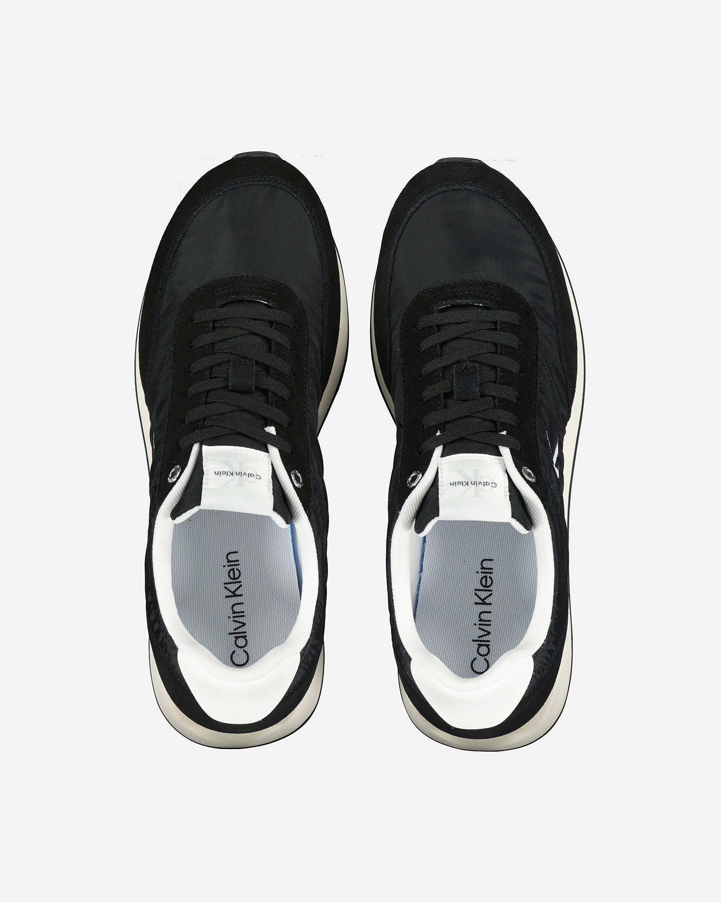 Scarpe sneakers CALVIN KLEIN JEANS RETRO RUNNER M - Nero - 4 | Cisalfa Sport