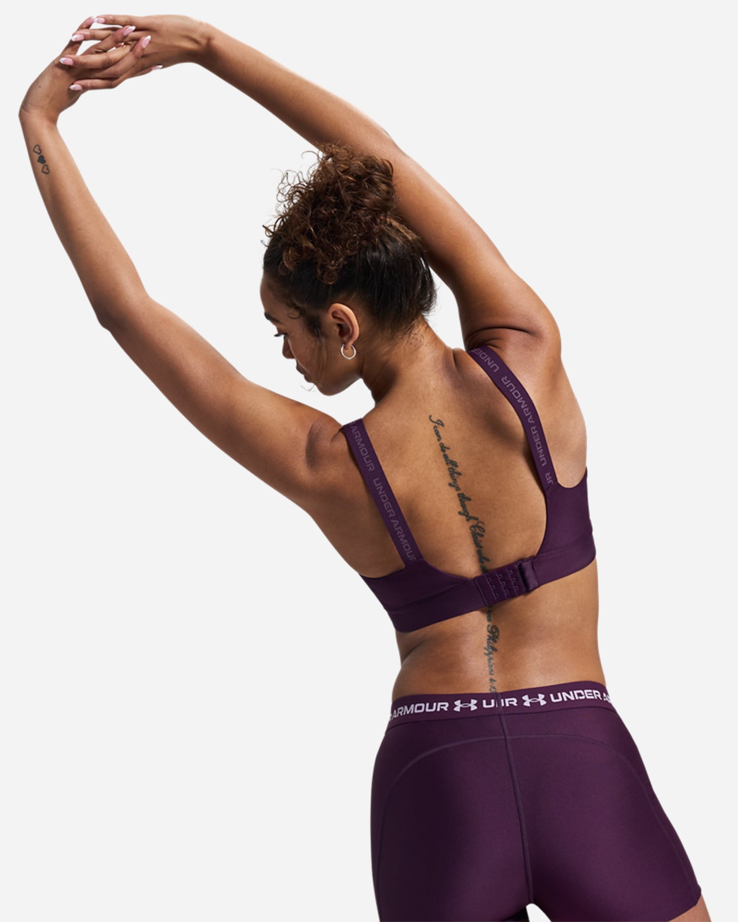 Bra training UNDER ARMOUR INFINITY 2.0 HIGH W - Viola - 1 | Cisalfa Sport