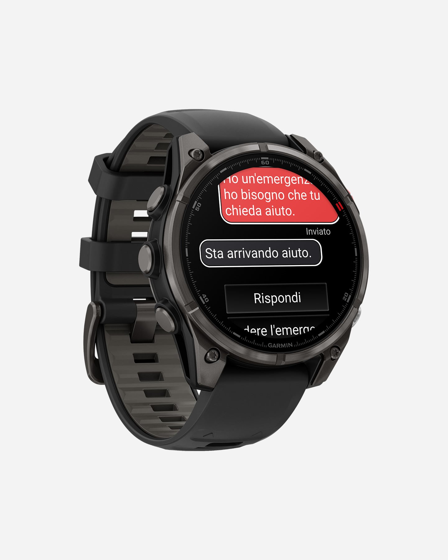Orologio multifunzione GARMIN FENIX 8 PRO 47MM LTE  - Nero - 5 | Cisalfa Sport