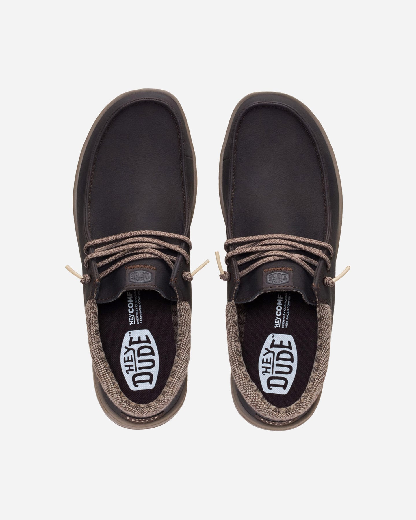 Scarpe urban HEYDUDE PAUL CLASSIC M - Marrone - 3 | Cisalfa Sport