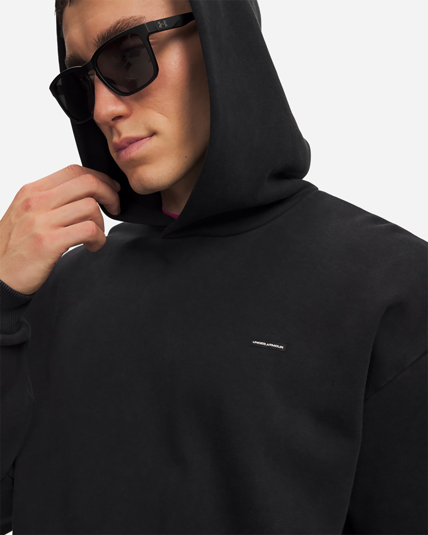 Felpa UNDER ARMOUR ICON WASHED M - Nero - 2 | Cisalfa Sport