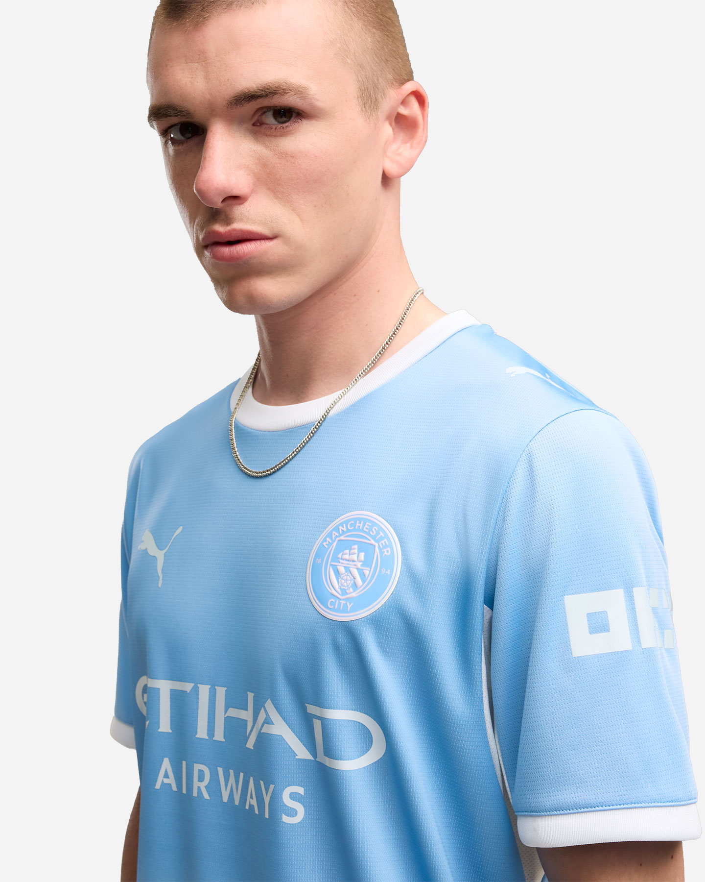 Maglia calcio ufficiale PUMA MANCHESTER CITY HOME REPLICA M - Azzurro - 5 | Cisalfa Sport