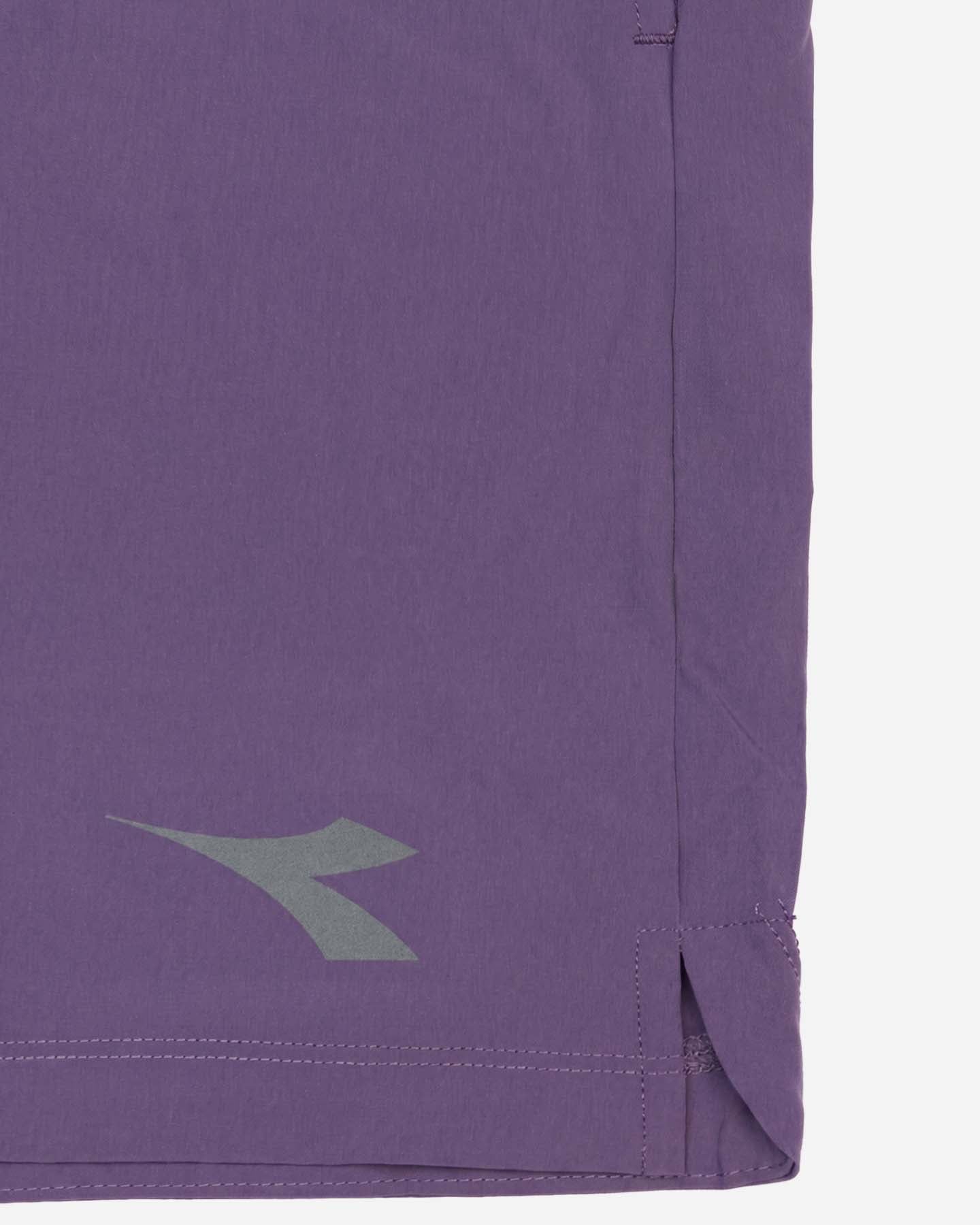 Pantaloncini tennis DIADORA BASIC M - Viola - 2 | Cisalfa Sport
