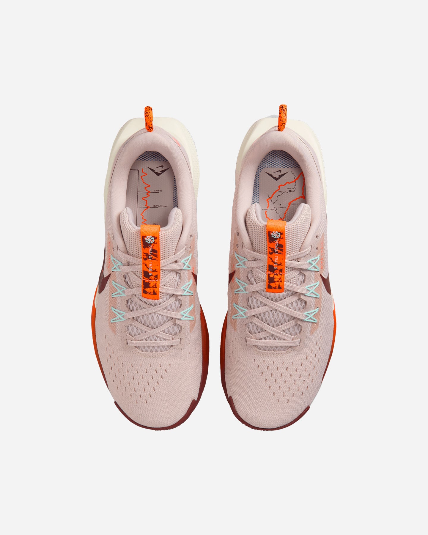 Scarpe trail NIKE PEGASUS TRAIL 5 W - Rosso - 3 | Cisalfa Sport