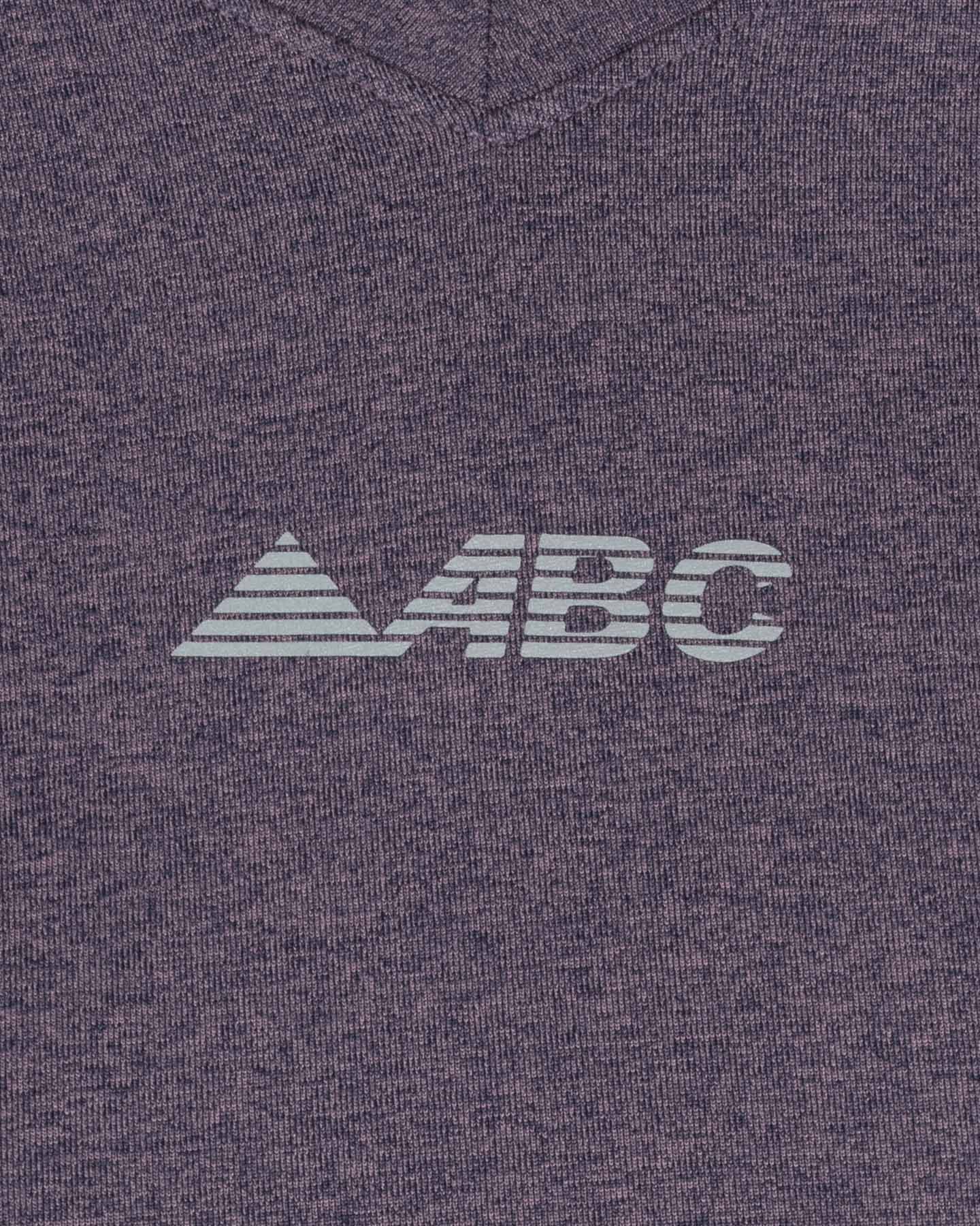 T-shirt running ABC RUNNING BASIC W - Viola - 4 | Cisalfa Sport