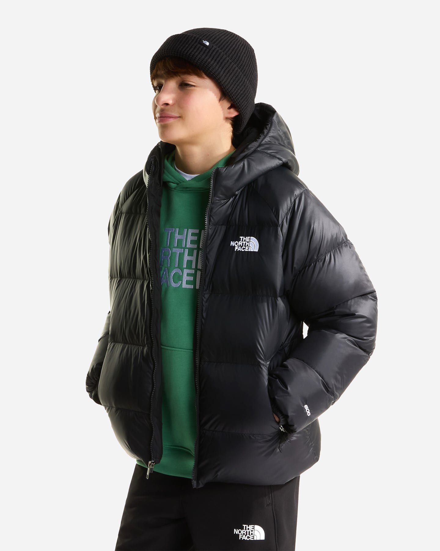 Piumino THE NORTH FACE HYDRENALITE JR - Nero - 2 | Cisalfa Sport