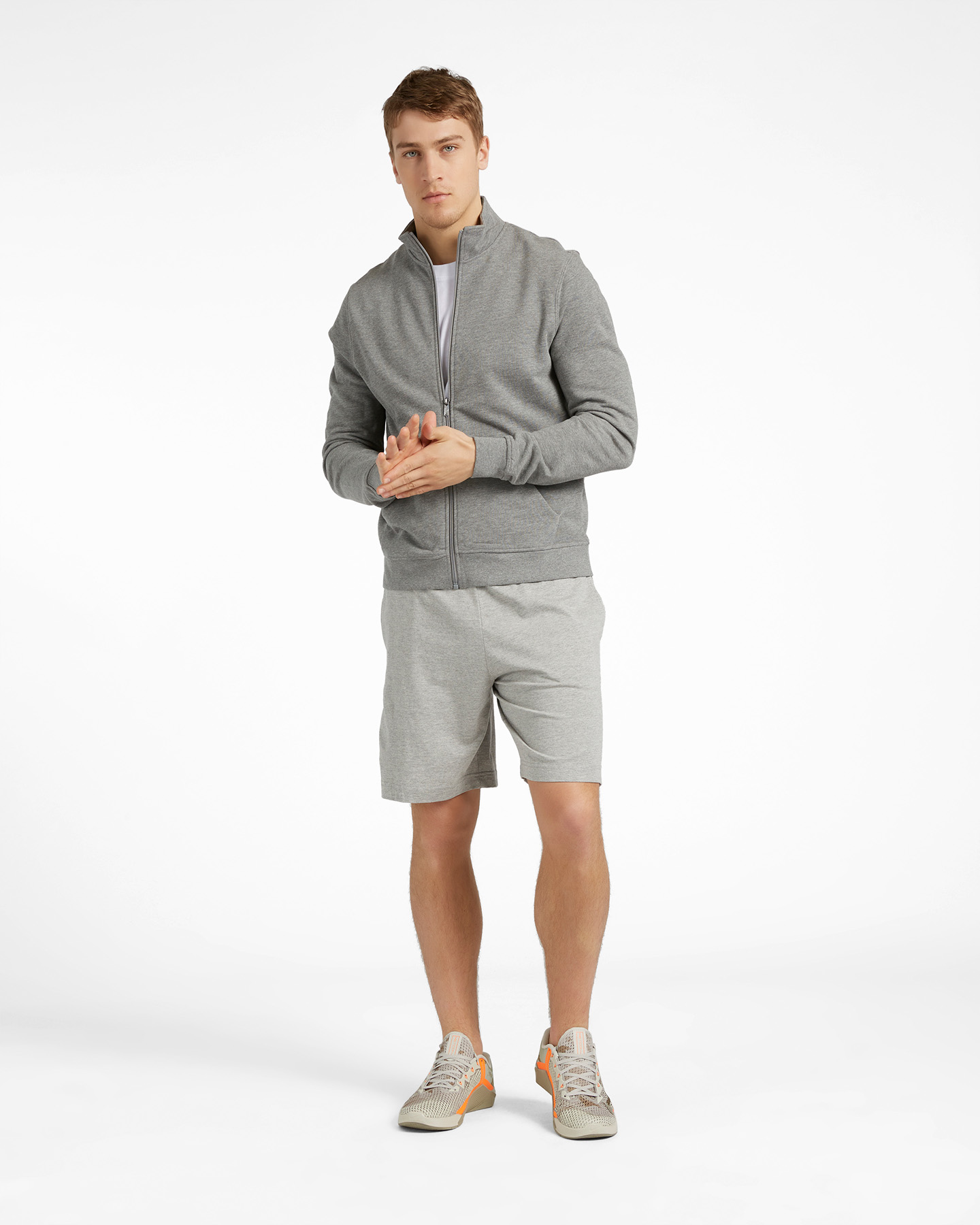 Felpa ABC TRACK FULLZIP M - Grigio - 1 | Cisalfa Sport