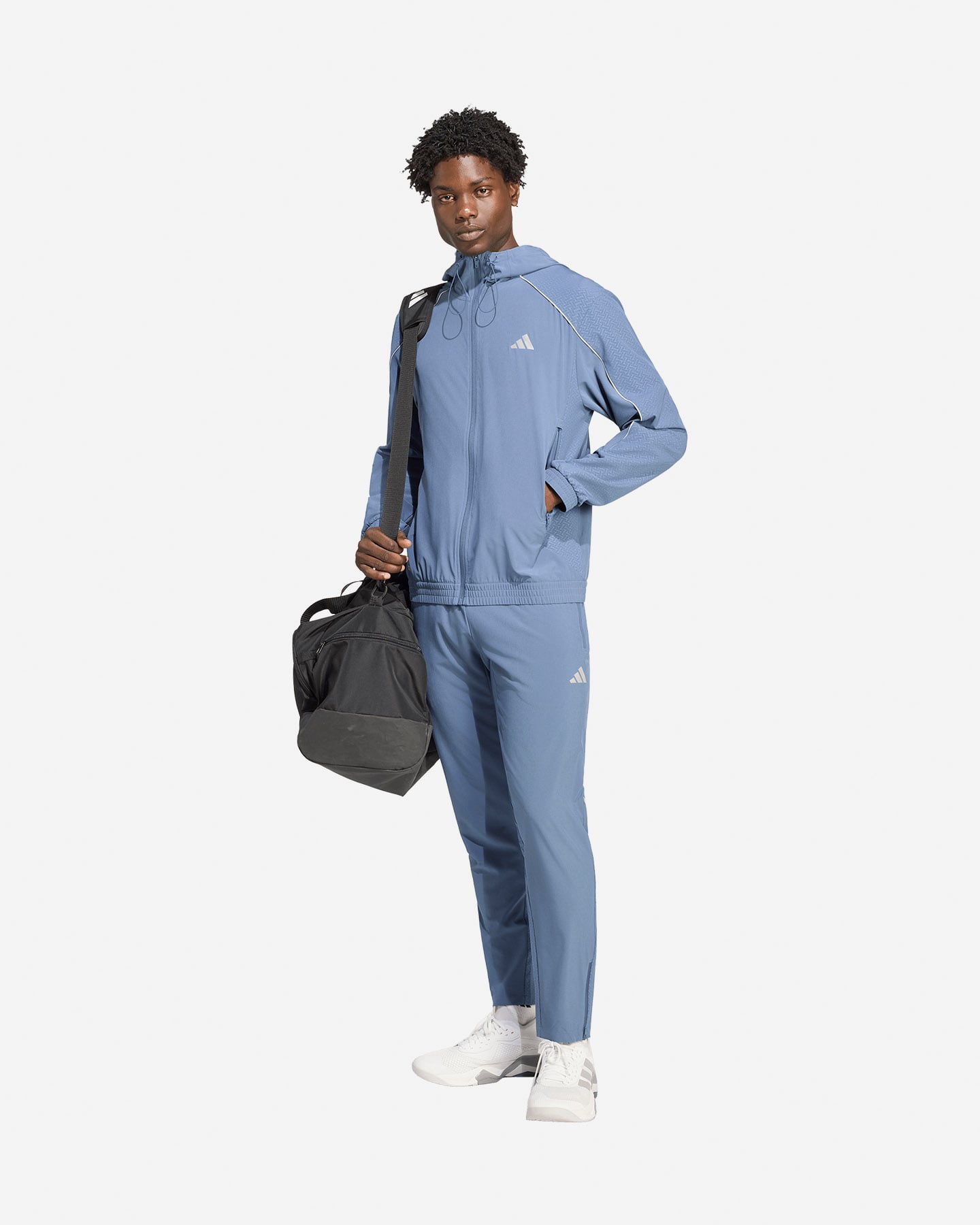 Pantalone training ADIDAS TECH APPAREL M - Blu - 2 | Cisalfa Sport