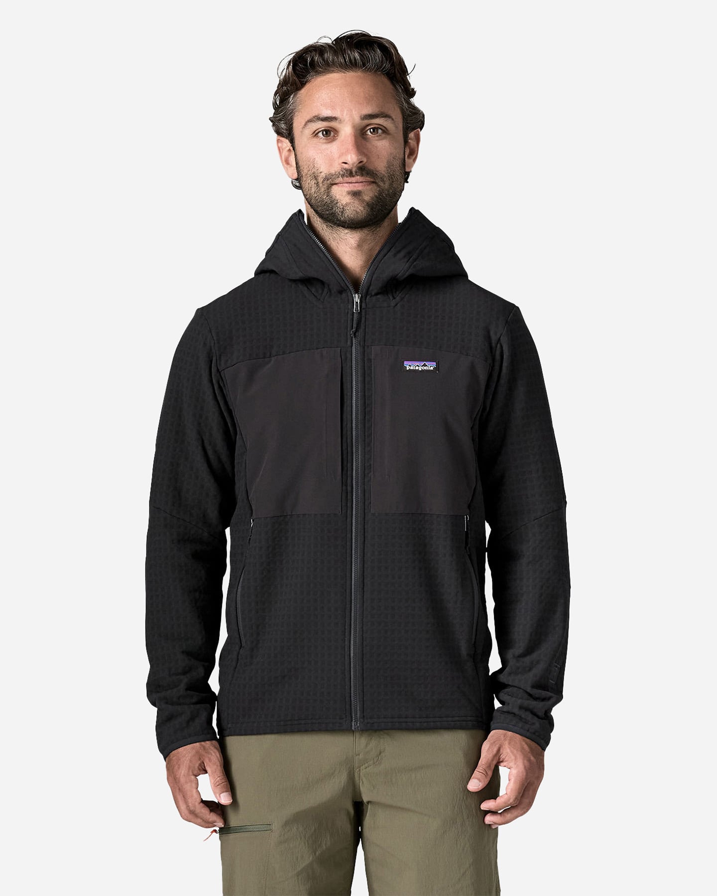 Felpa PATAGONIA R2 TECHFACE M - Nero - 1 | Cisalfa Sport