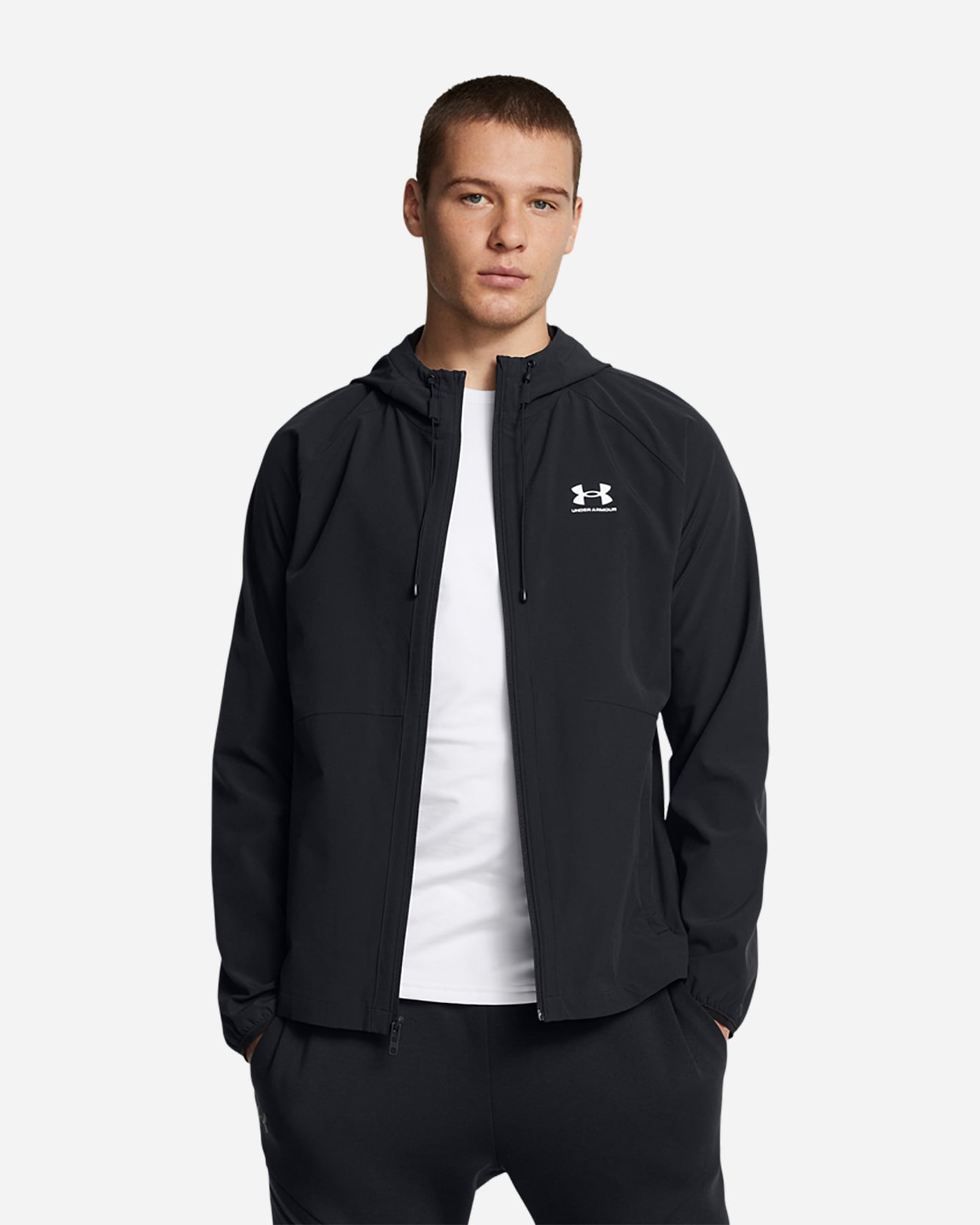 Felpa UNDER ARMOUR VIBE STRETCH M - Nero - 2 | Cisalfa Sport