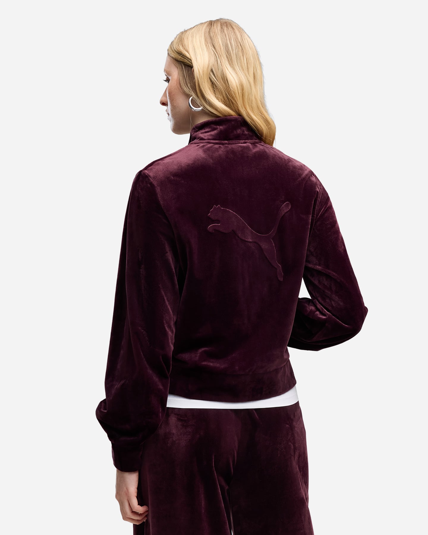 Felpa PUMA ESSENTIAL ELEVATED W - Viola - 3 | Cisalfa Sport